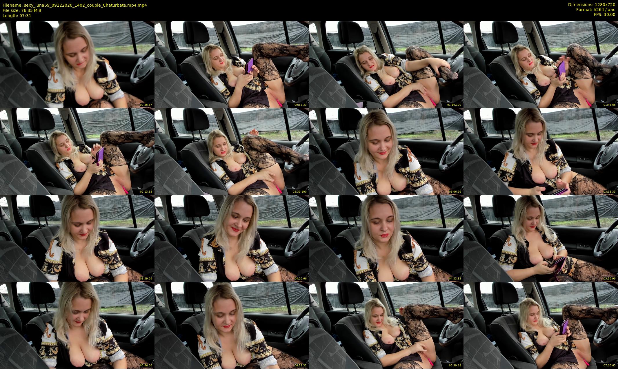 sexy_luna69 — 8 minute Chaturbate couple cam show recording, 720p, Dec 9, 2020