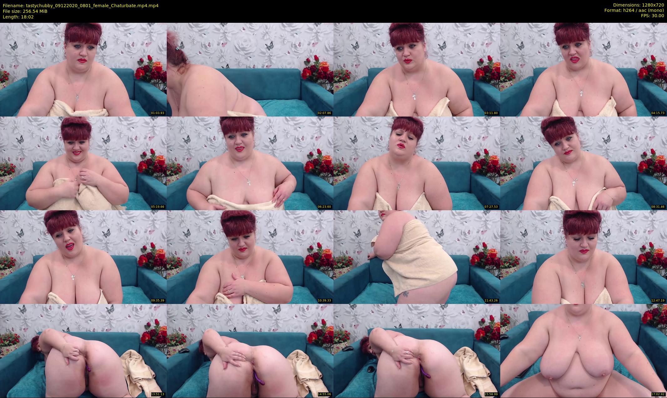 tastychubby — 19 minute Chaturbate female cam show recording, 720p, Dec 9, 2020
