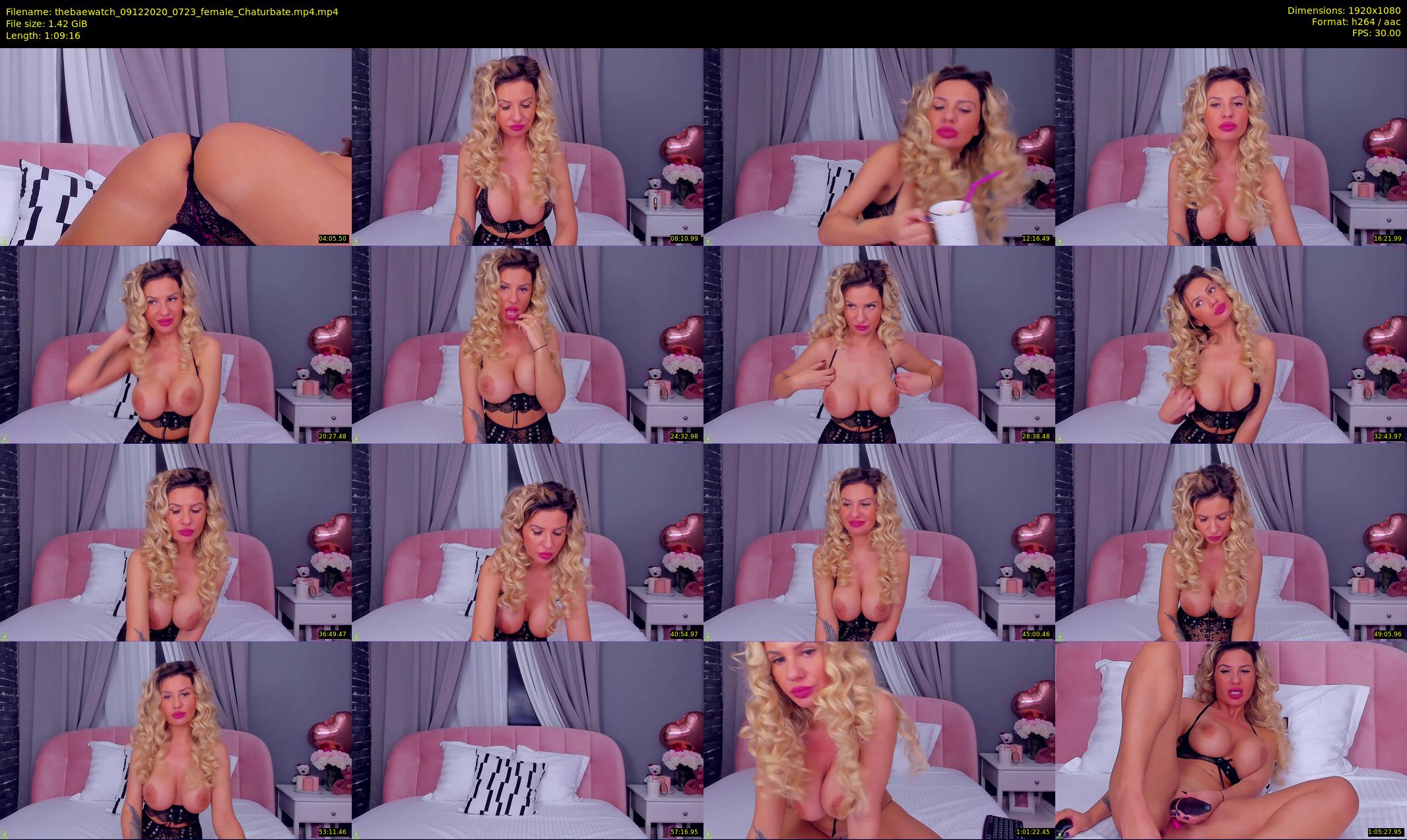 thebaewatch — 70 minute Chaturbate female cam show recording, 1080p, Dec 9, 2020