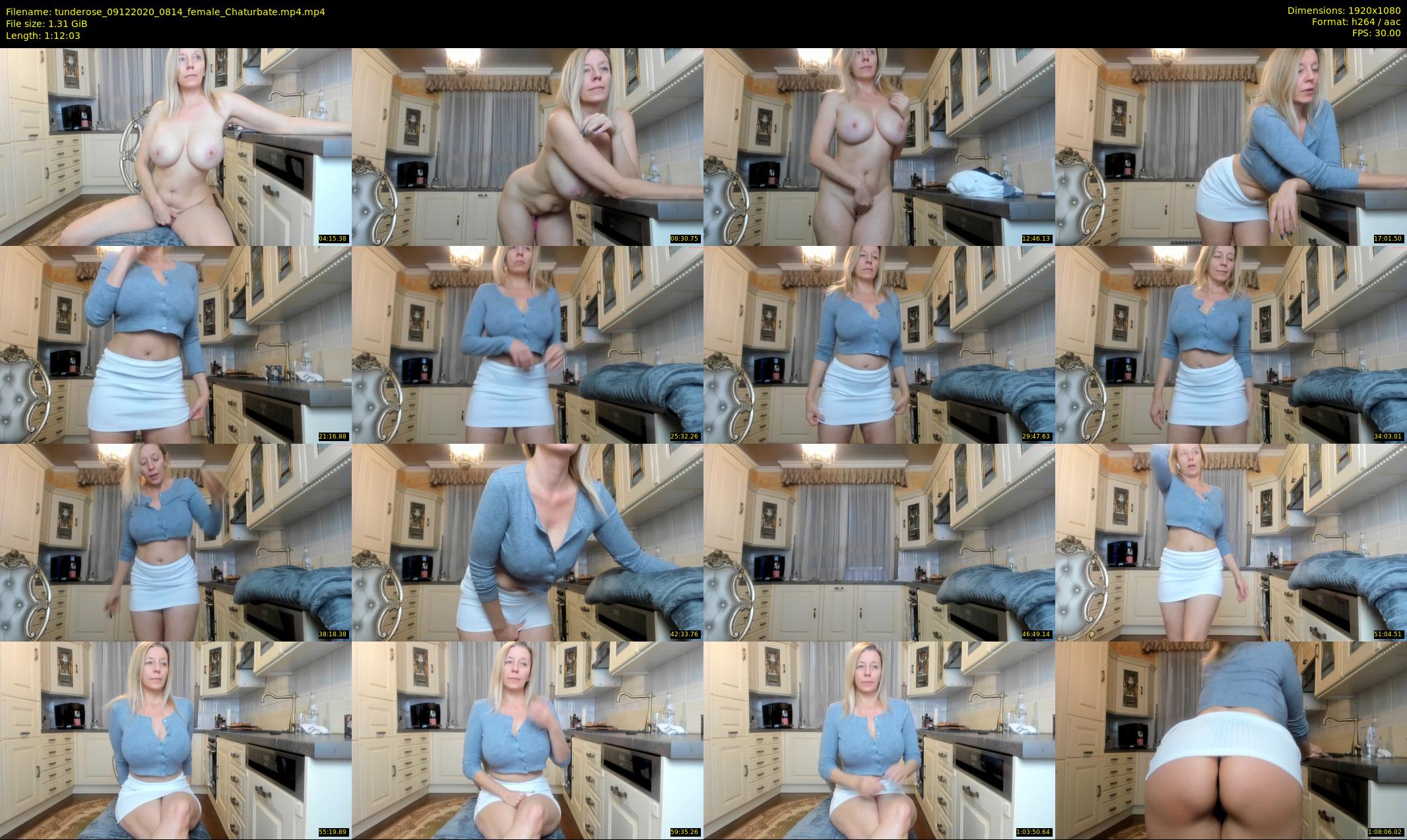 tunderose — 73 minute Chaturbate female cam show recording, 1080p, Dec 9, 2020