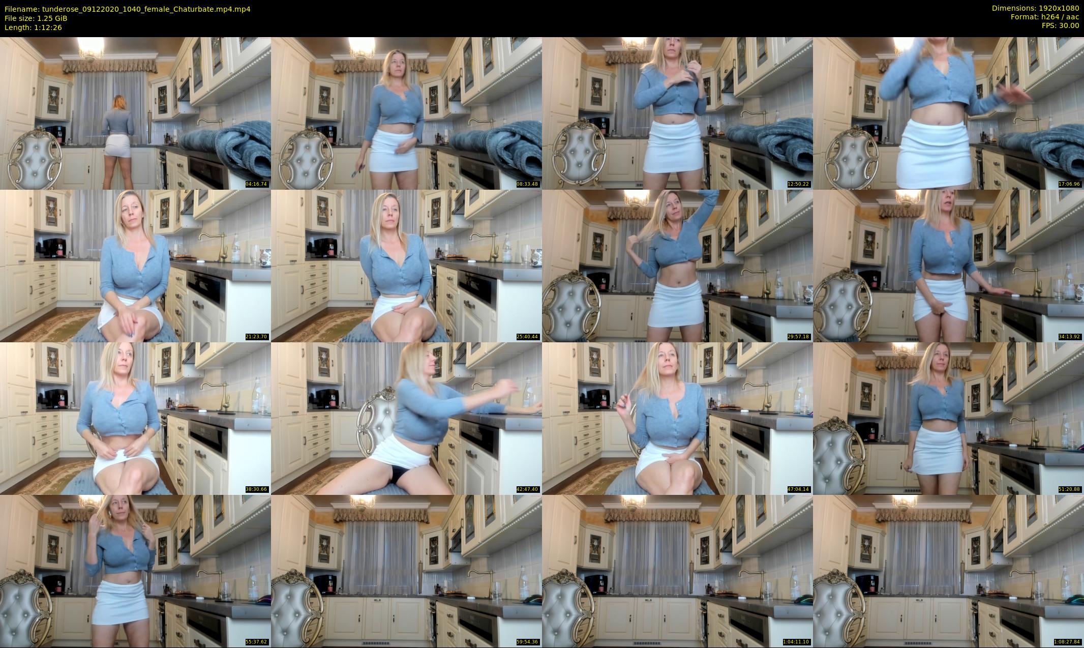 tunderose — 73 minute Chaturbate female cam show recording, 1080p, Dec 9, 2020