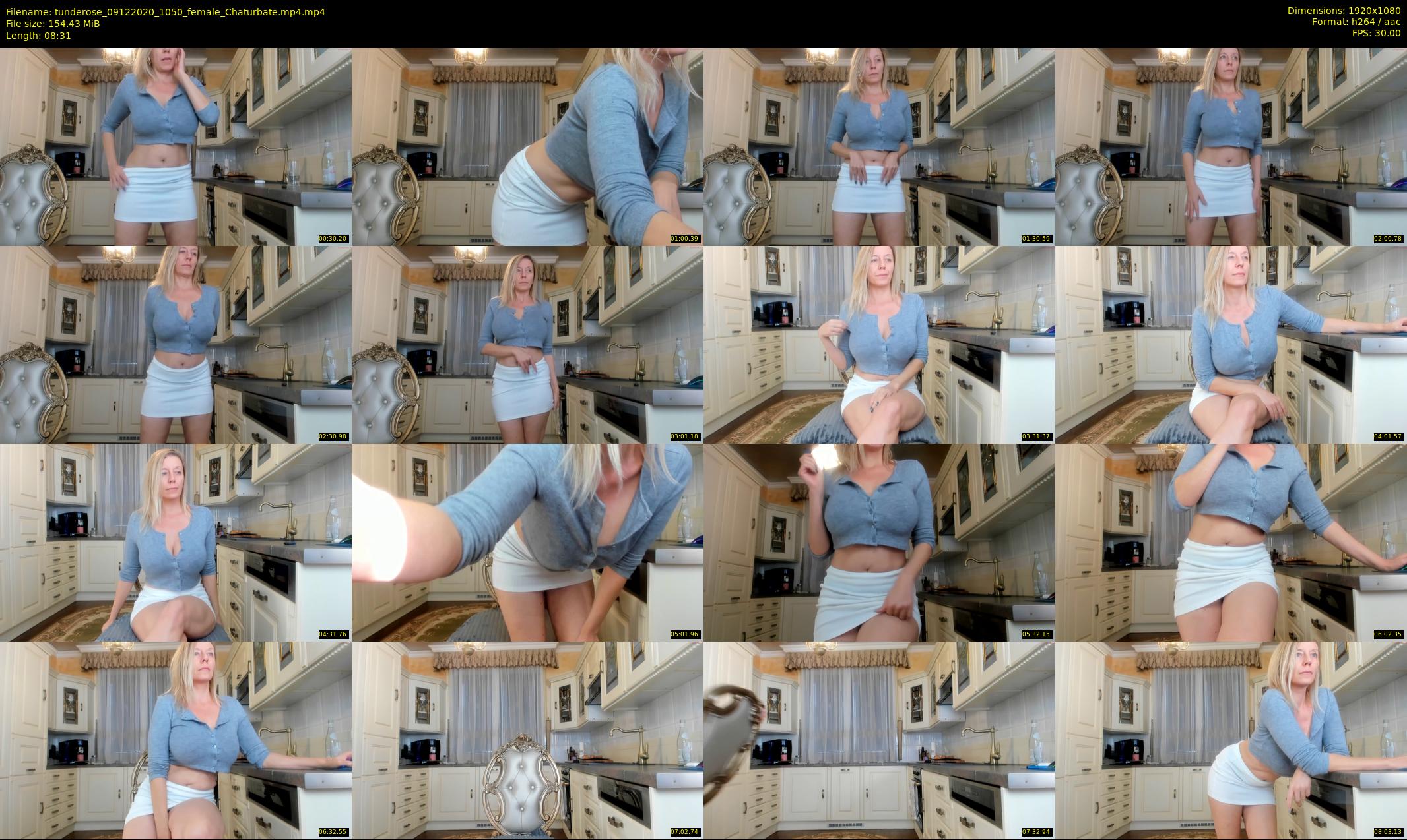 tunderose — 9 minute Chaturbate female cam show recording, 1080p, Dec 9, 2020