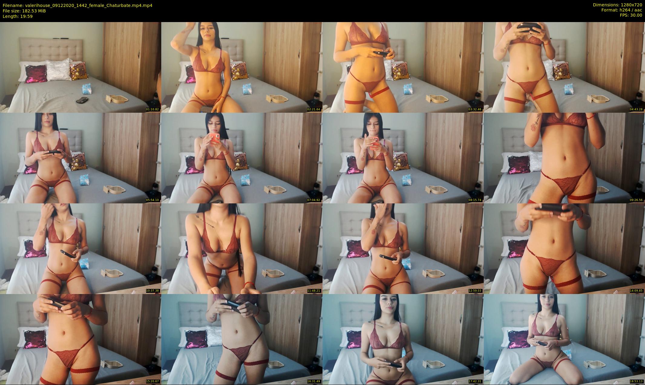 valerihouse — 20 minute Chaturbate female cam show recording, 720p, Dec 9, 2020