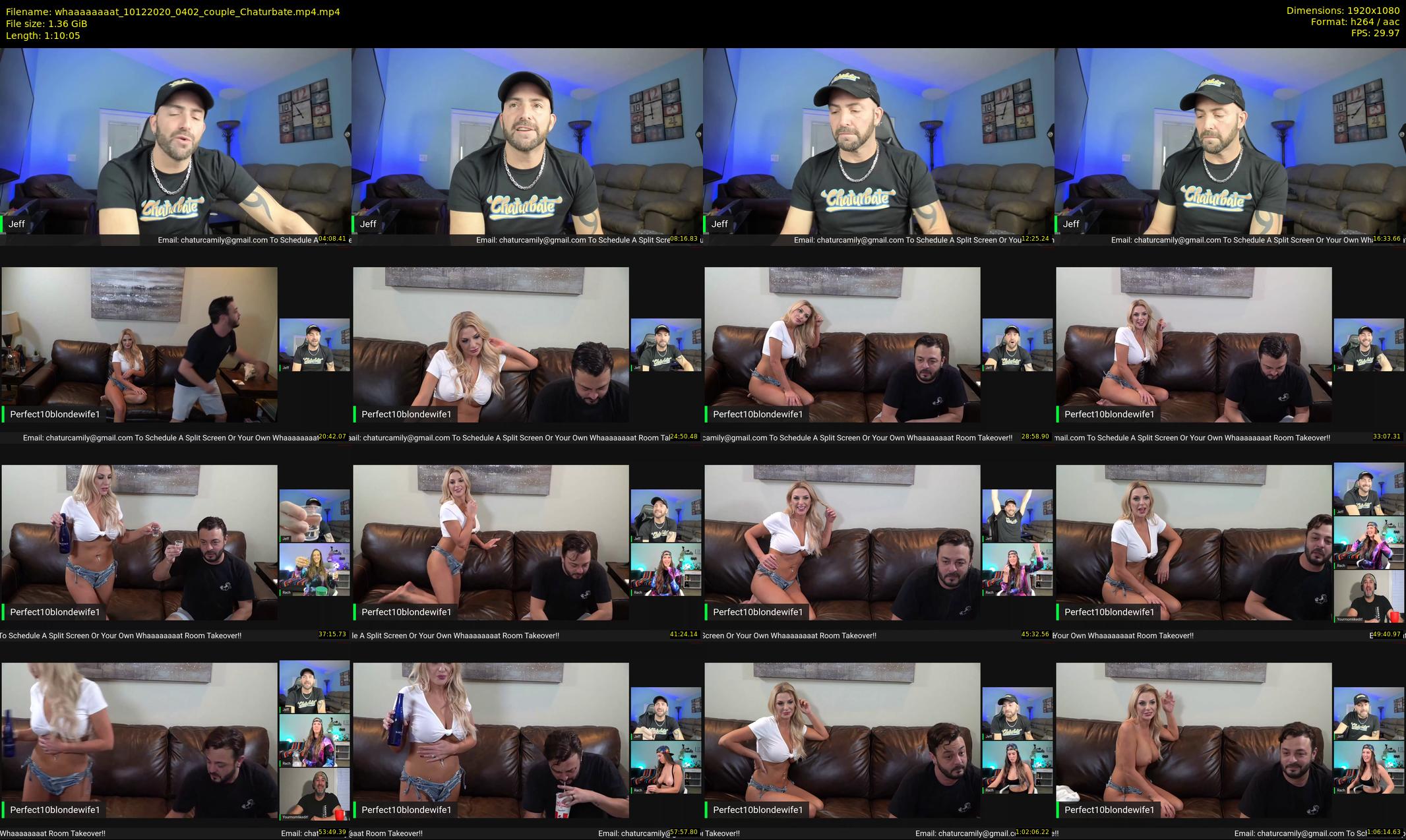 whaaaaaaaat — 71 minute Chaturbate couple cam show recording, 1080p, Dec 10, 2020