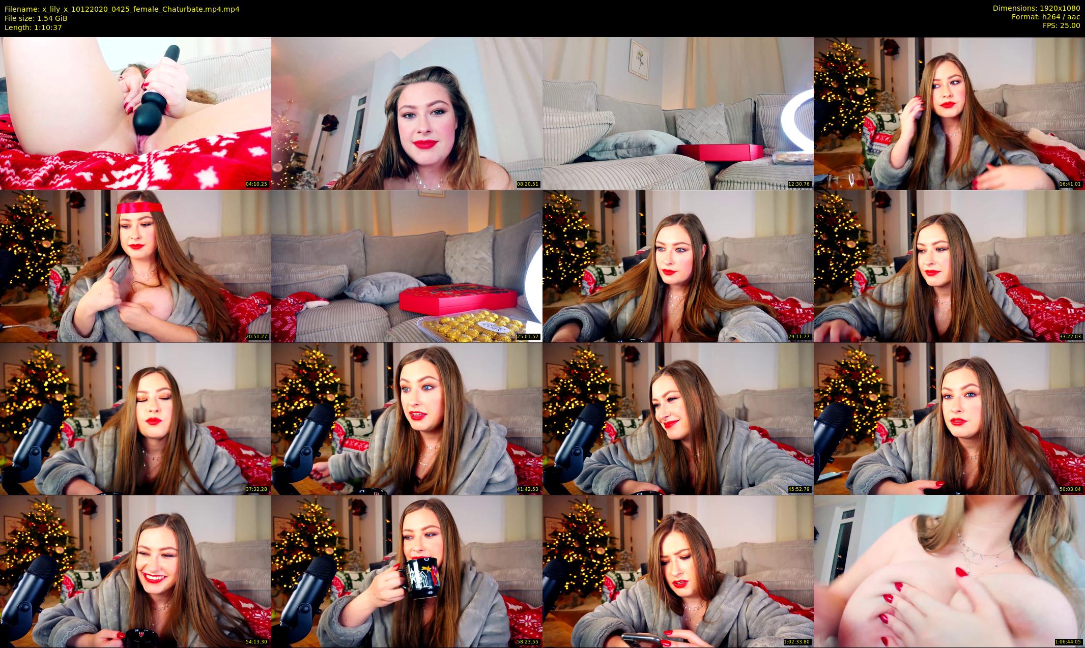 x_lily_x — 71 minute Chaturbate female cam show recording, 1080p, Dec 10, 2020