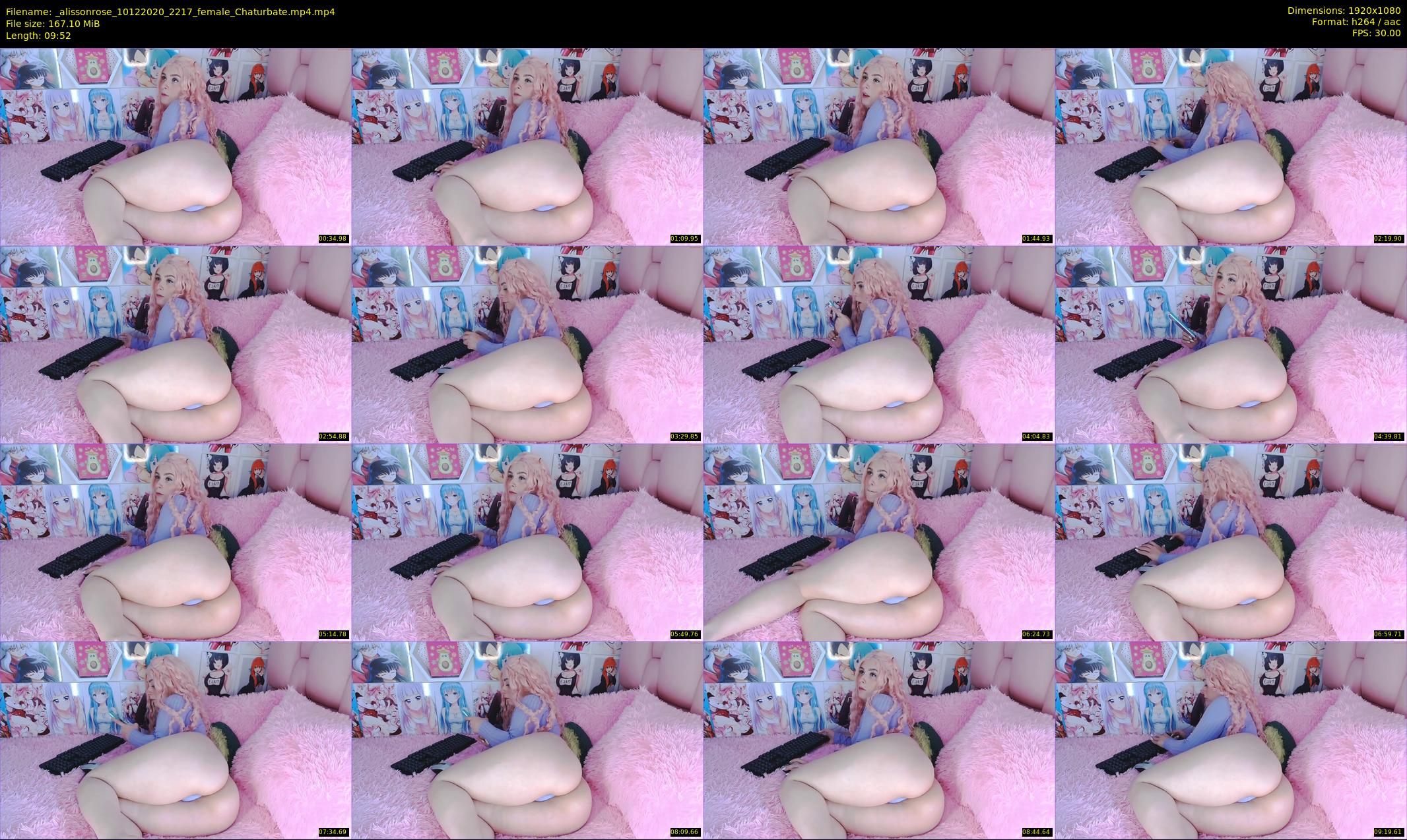 _alissonrose — 10 minute Chaturbate female cam show recording, 1080p, Dec 10, 2020