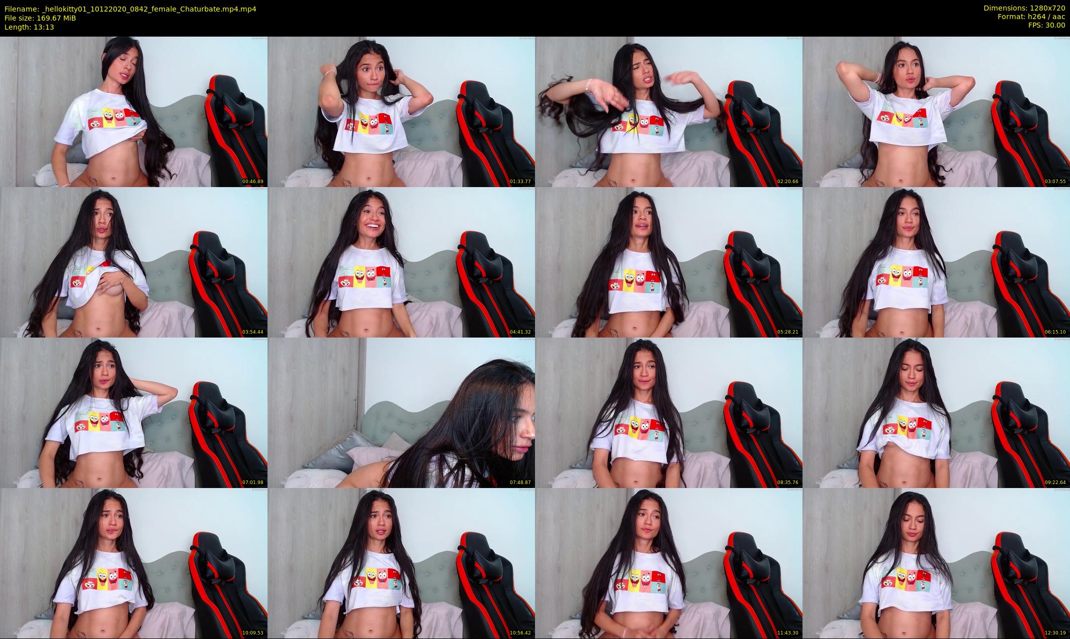 _hellokitty01 — 14 minute Chaturbate female cam show recording, 720p, Dec 10, 2020