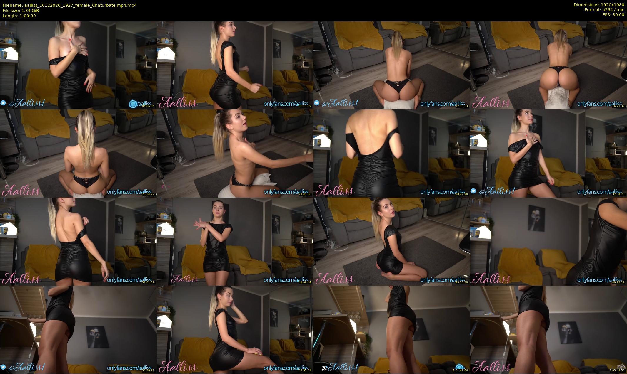 aalliss — 70 minute Chaturbate female cam show recording, 1080p, Dec 10, 2020