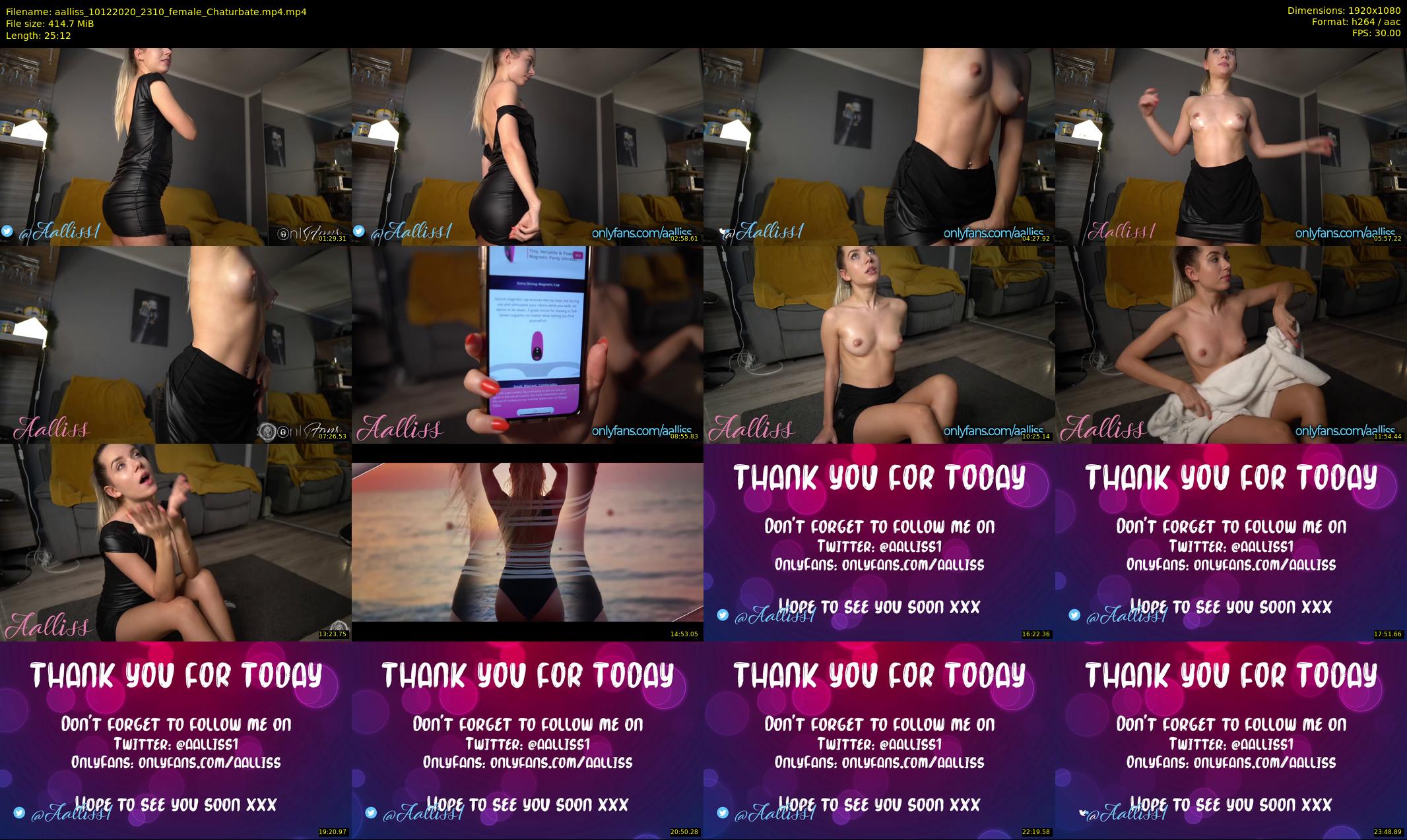 aalliss — 26 minute Chaturbate female cam show recording, 1080p, Dec 10, 2020