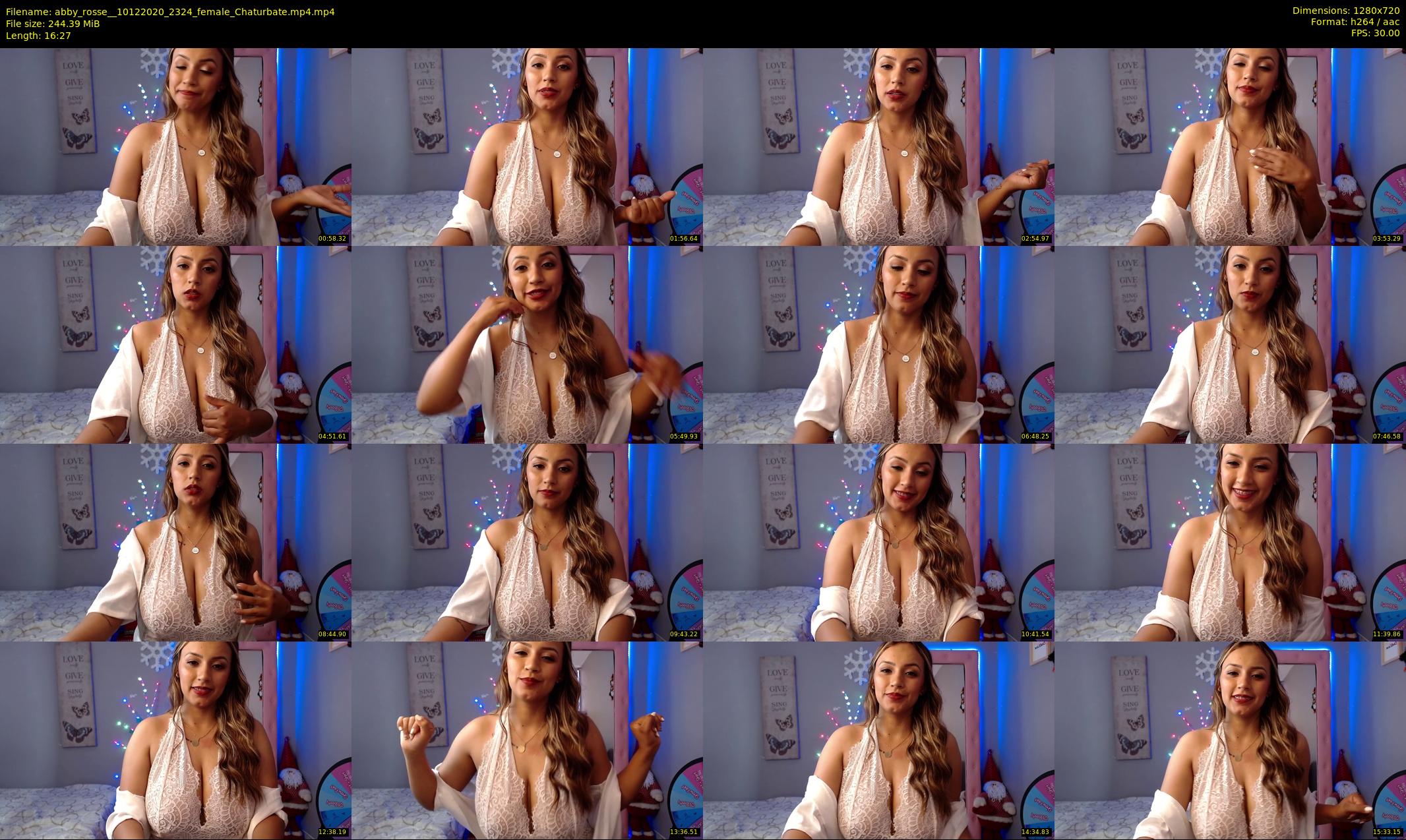 abby_rosse_ — 17 minute Chaturbate female cam show recording, 720p, Dec 10, 2020