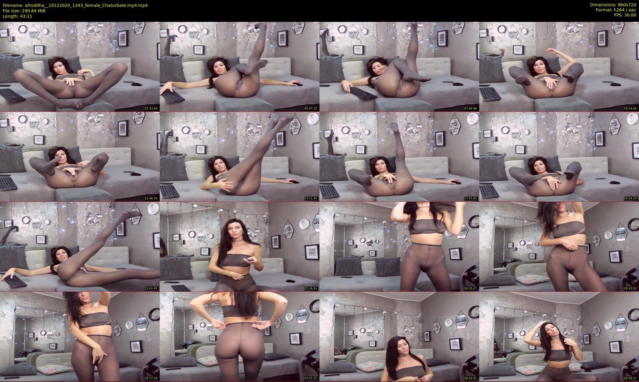 afroditha_ — 44 minute Chaturbate female cam show recording, 720p, Dec 10, 2020