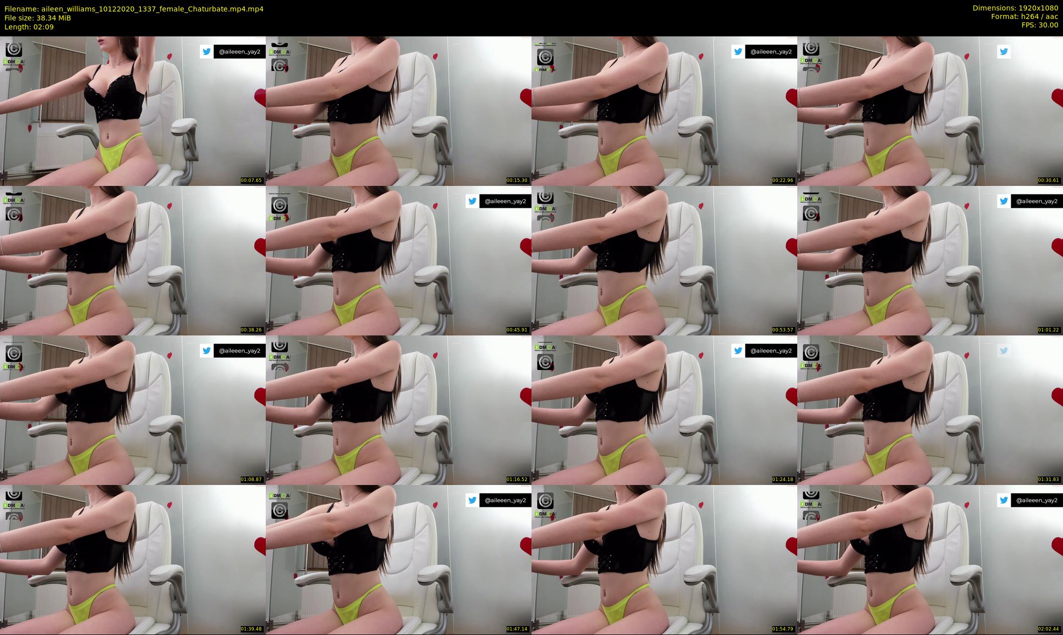 aileen_williams — 3 minute Chaturbate female cam show recording, 1080p, Dec 10, 2020