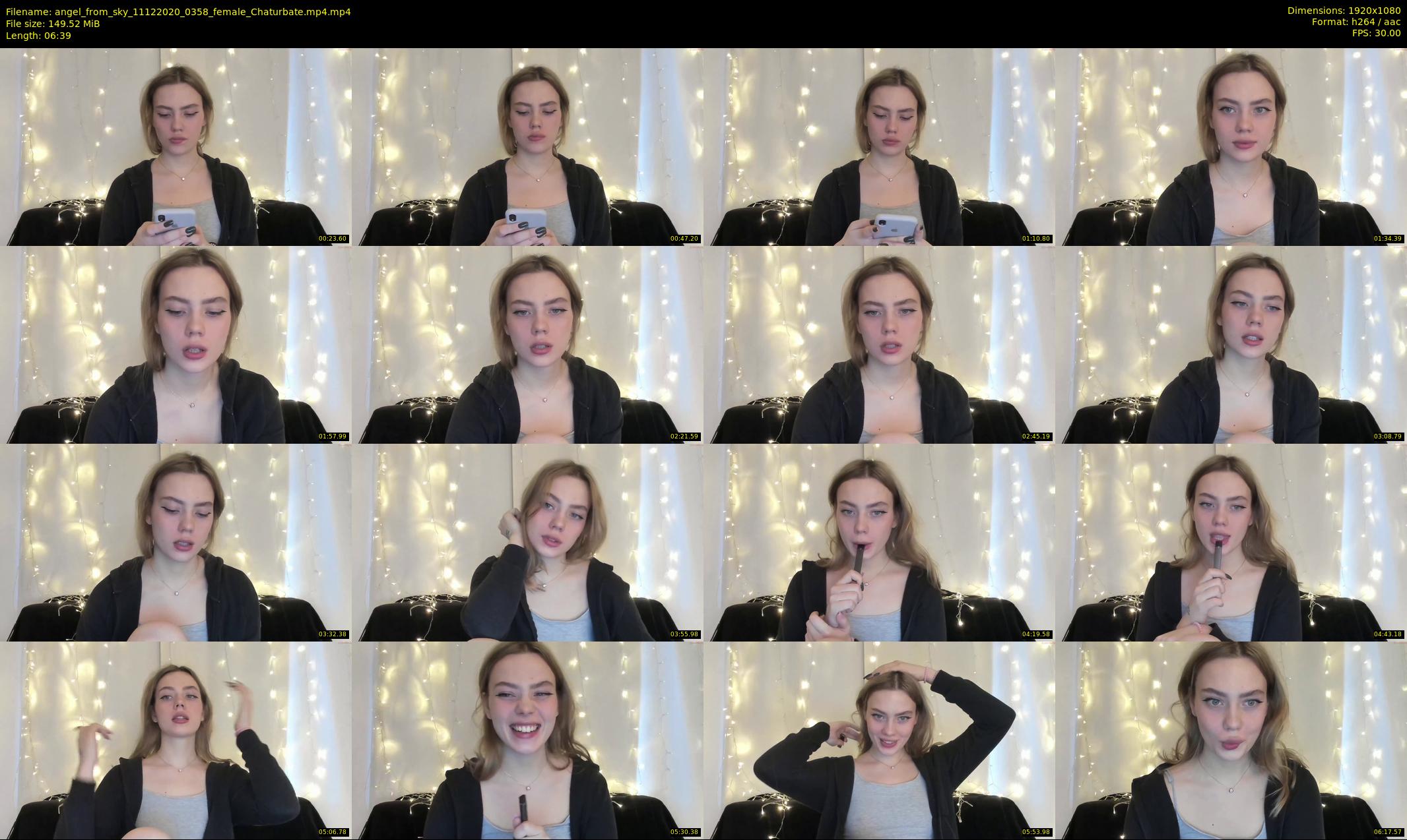 angel_from_sky — 7 minute Chaturbate female cam show recording, 1080p, Dec 11, 2020