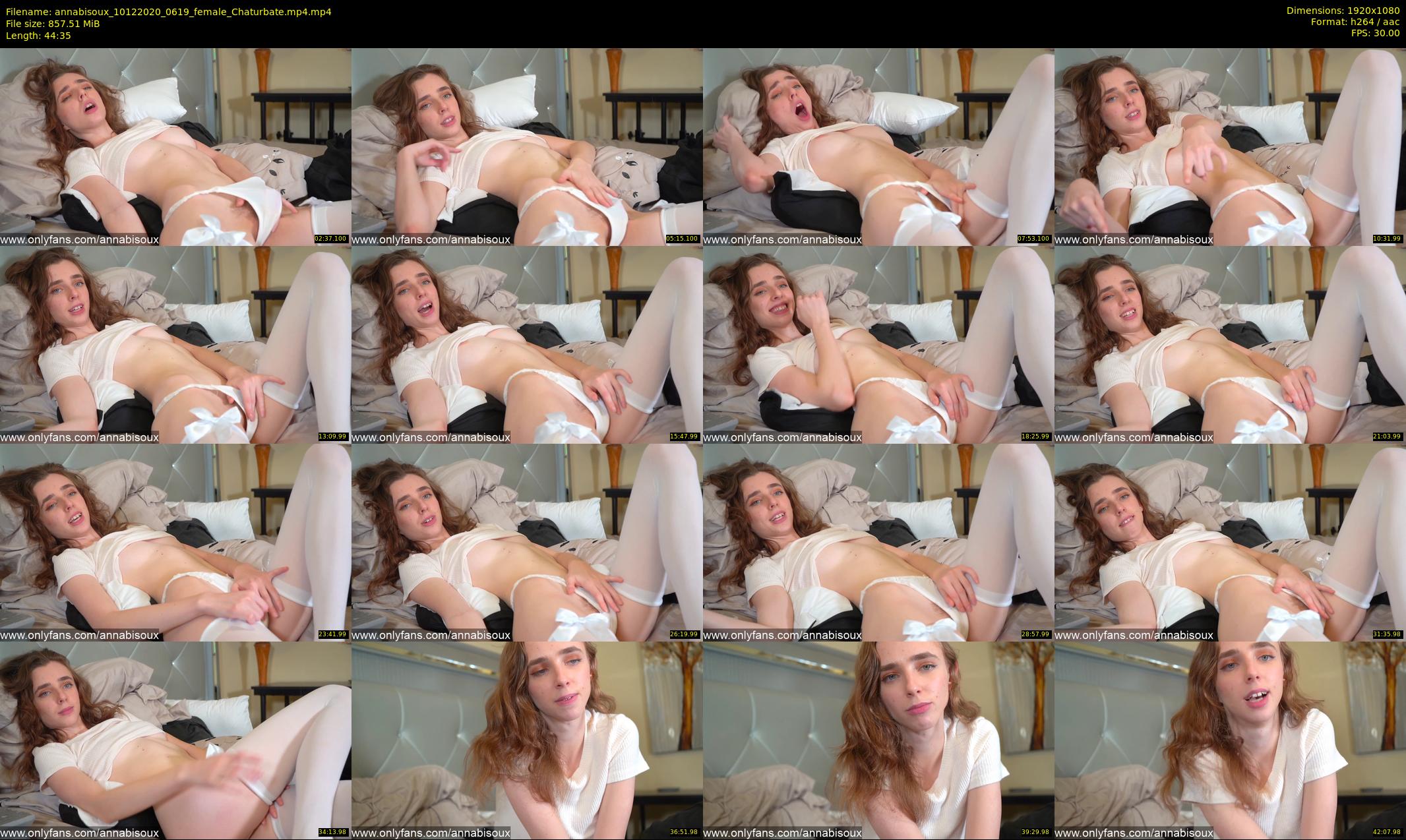 annabisoux — 45 minute Chaturbate female cam show recording, 1080p, Dec 10, 2020