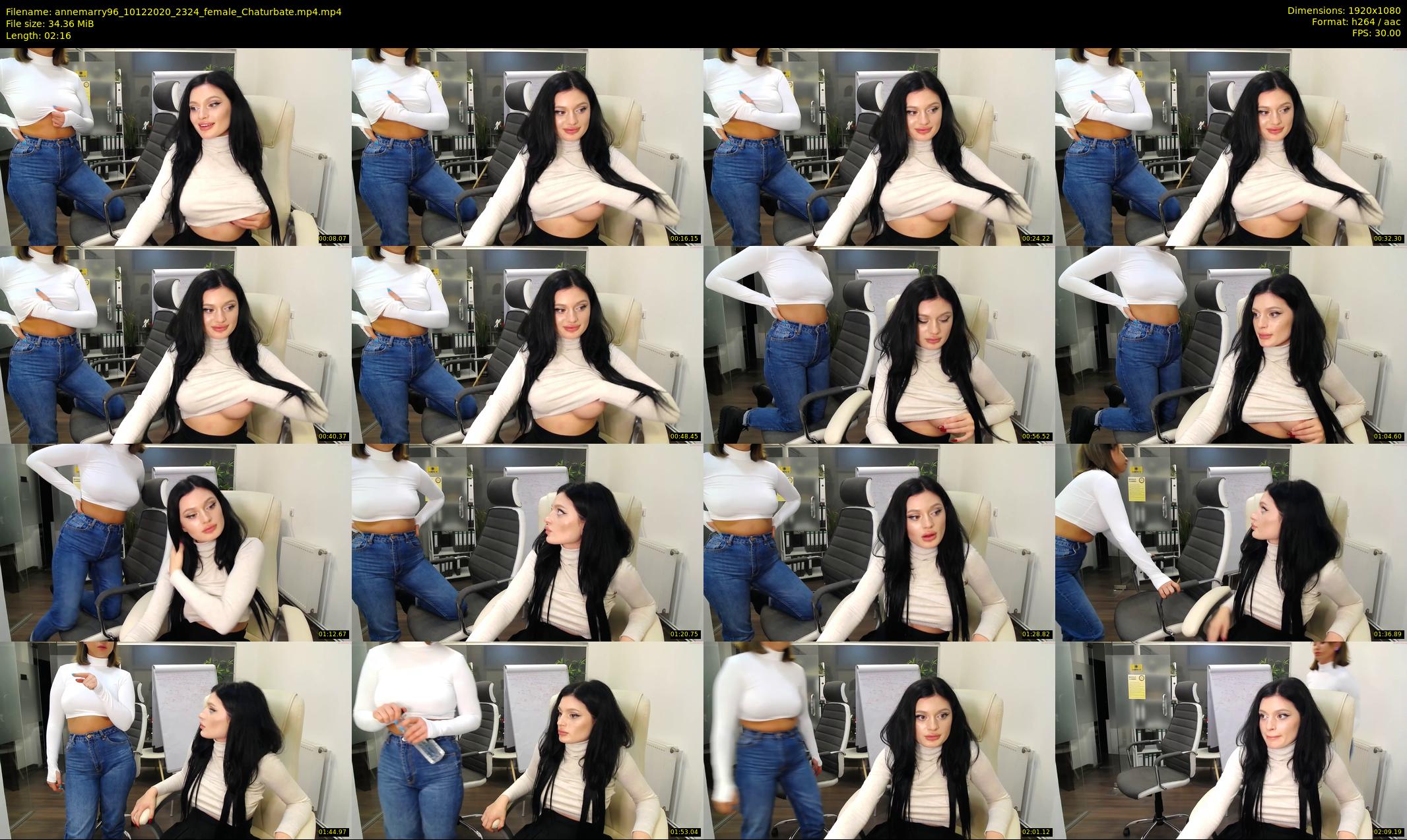 annemarry96 — 3 minute Chaturbate female cam show recording, 1080p, Dec 10, 2020
