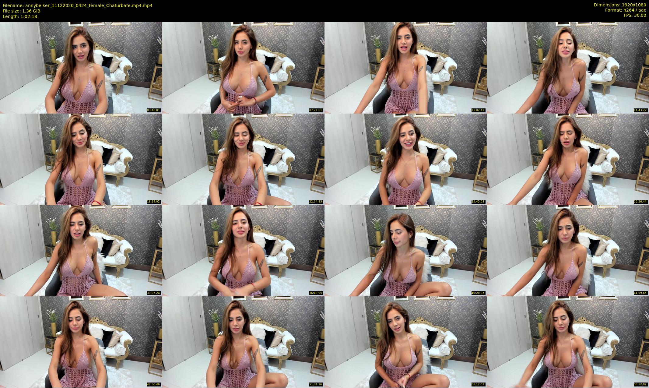annybeiker — 63 minute Chaturbate female cam show recording, 1080p, Dec 11, 2020
