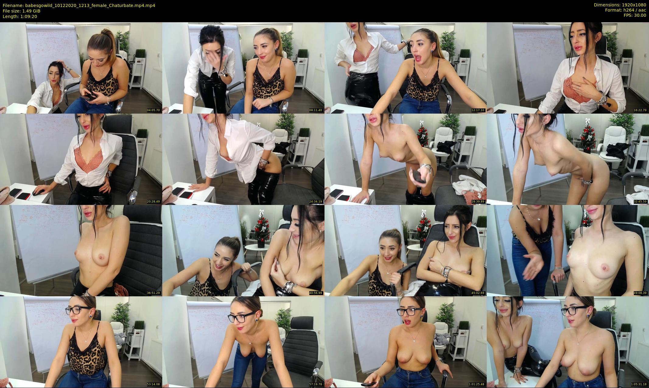 babesgowild — 70 minute Chaturbate couple cam show recording, 1080p, Dec 10, 2020