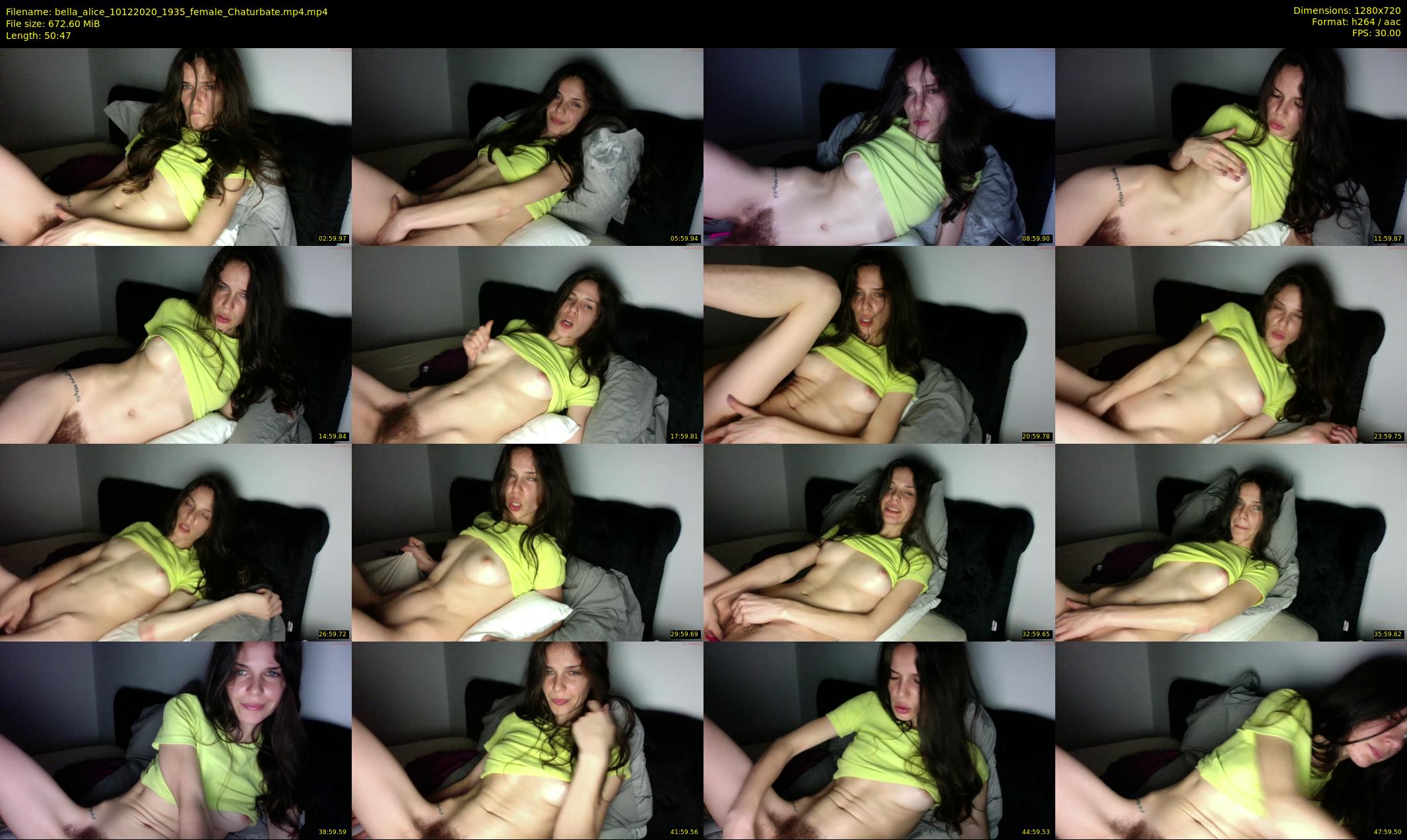 bella_alice — 51 minute Chaturbate female cam show recording, 720p, Dec 10, 2020