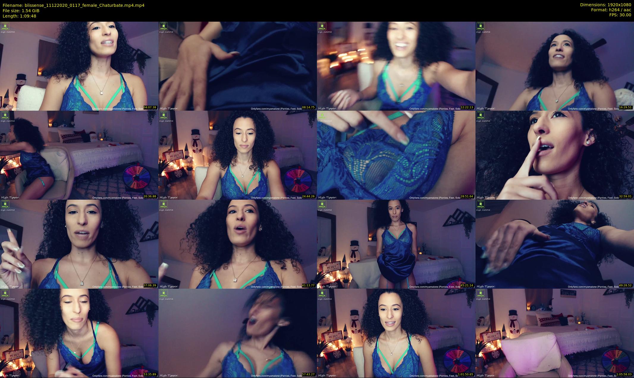 blissense — 70 minute Chaturbate female cam show recording, 1080p, Dec 11, 2020