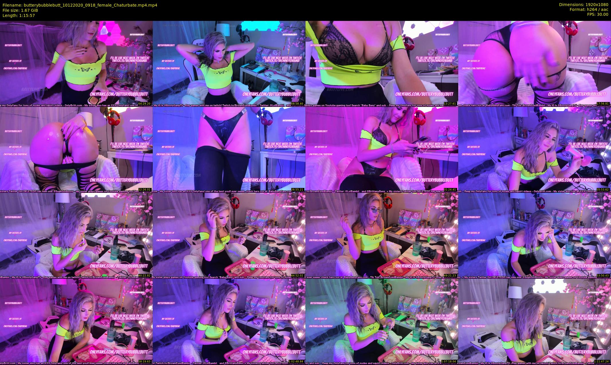 butterybubblebutt — 76 minute Chaturbate couple cam show recording, 1080p, Dec 10, 2020
