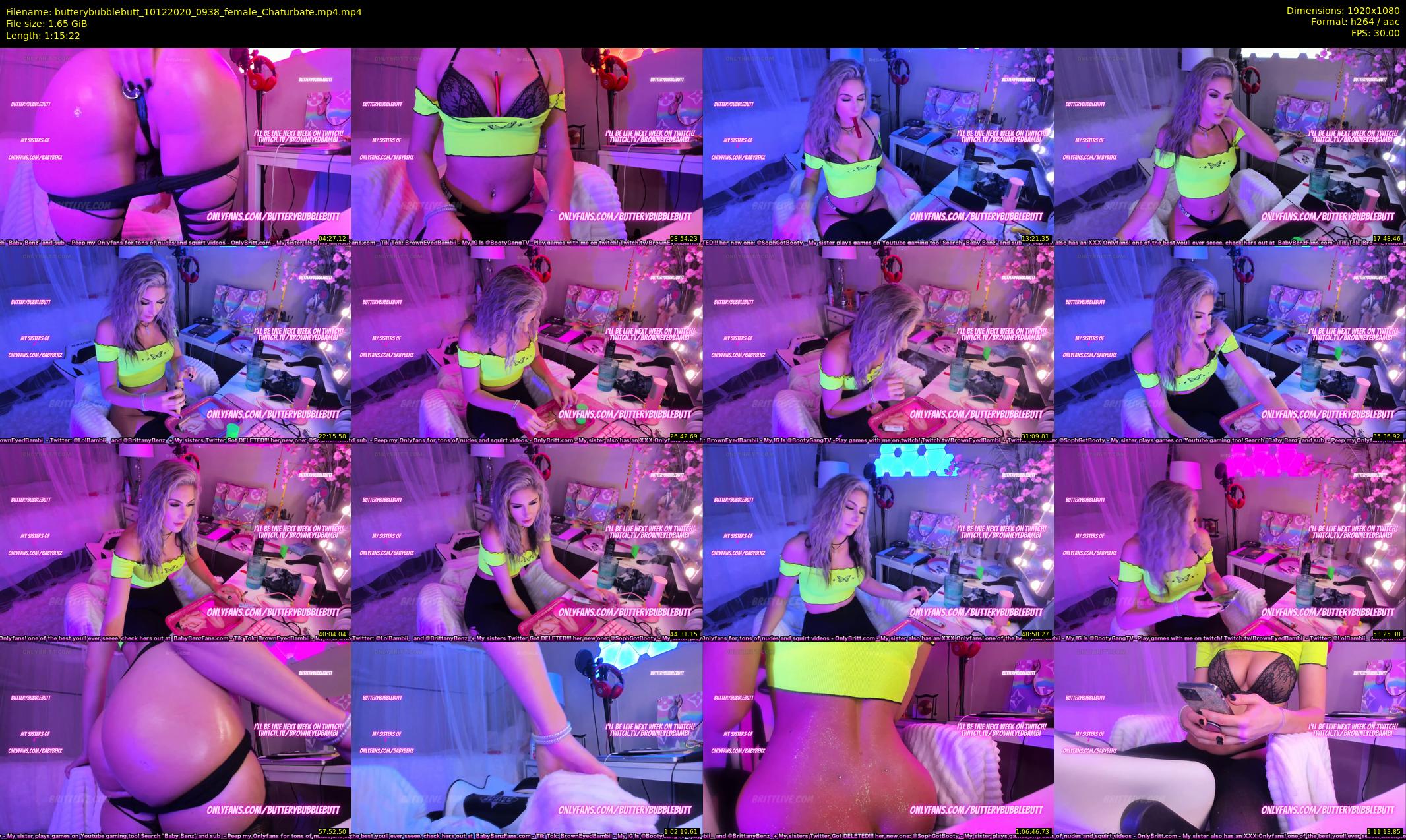 butterybubblebutt — 76 minute Chaturbate couple cam show recording, 1080p, Dec 10, 2020