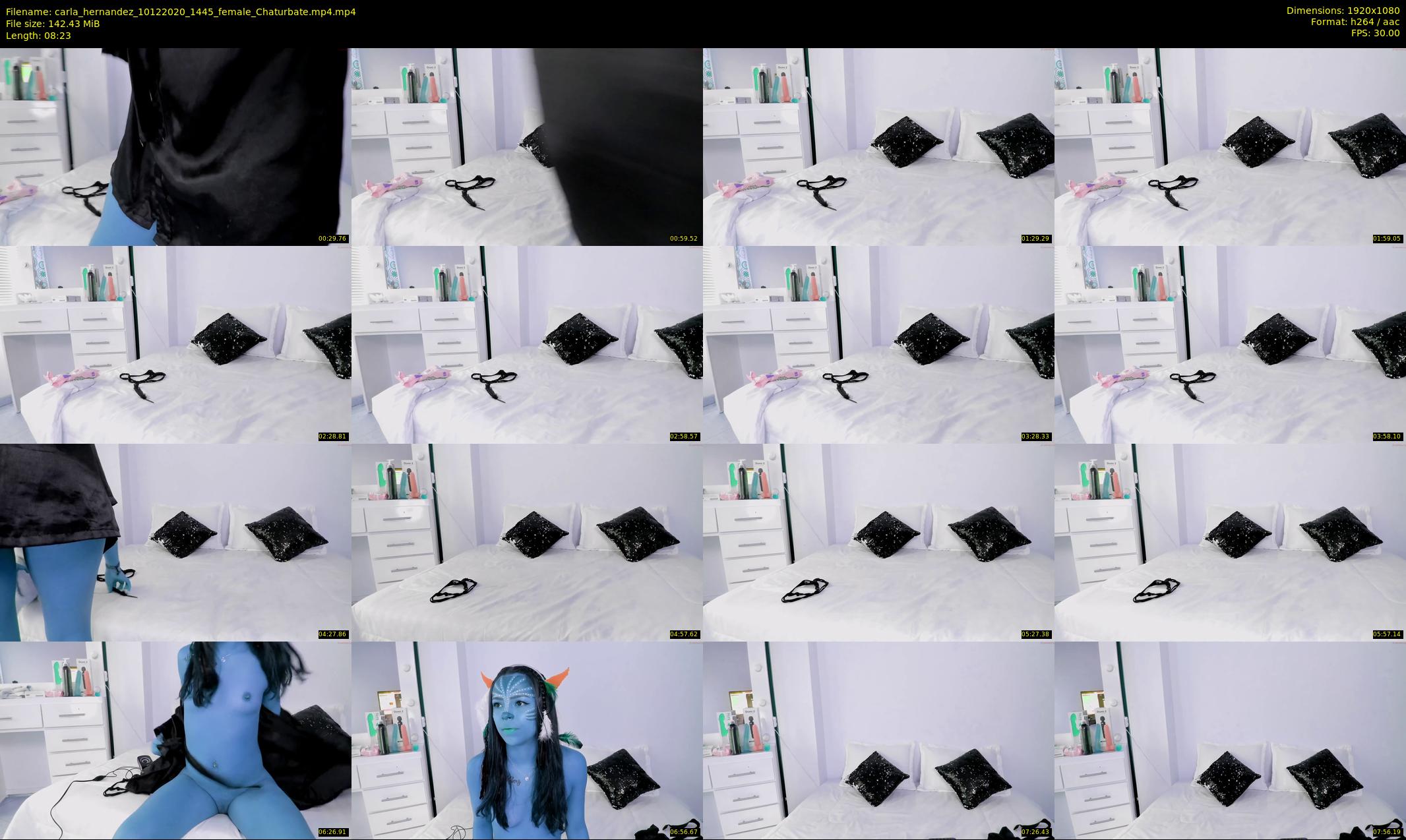 carla_hernandez — 9 minute Chaturbate female cam show recording, 1080p, Dec 10, 2020