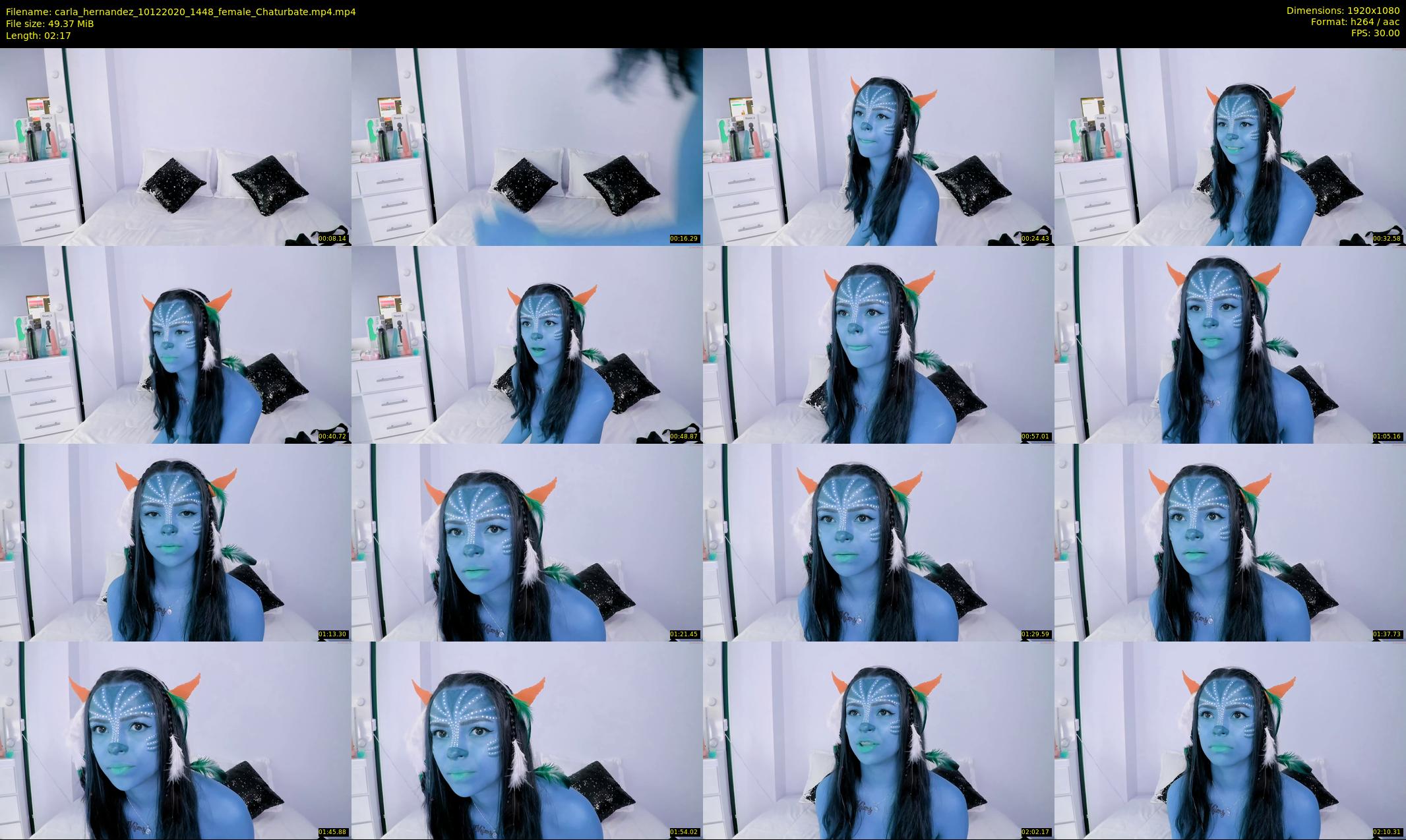 carla_hernandez — 3 minute Chaturbate female cam show recording, 1080p, Dec 10, 2020