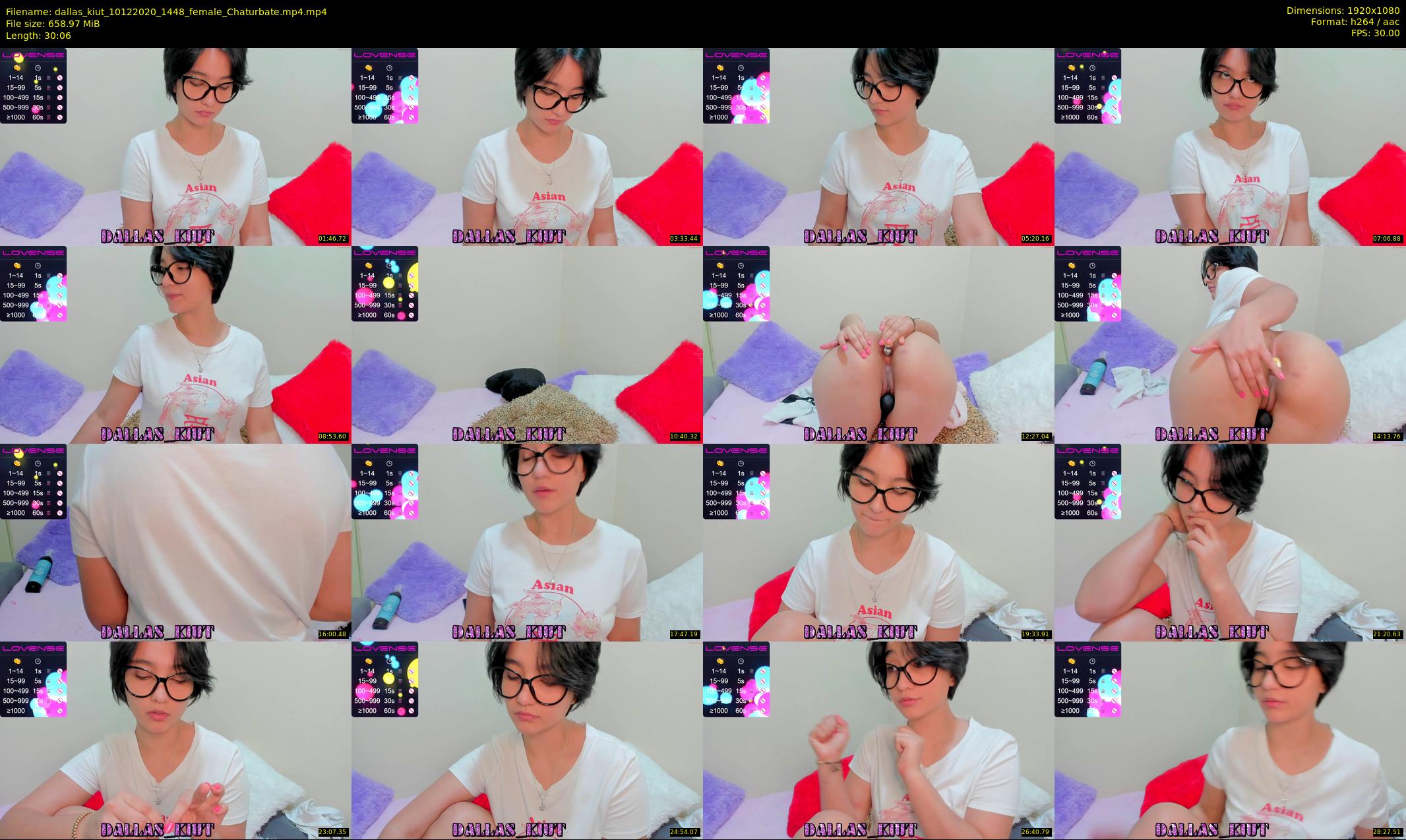 dallas_kiut — 31 minute Chaturbate female cam show recording, 1080p, Dec 10, 2020