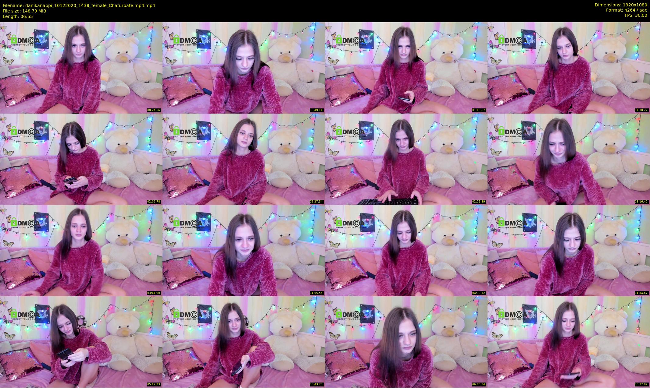 danikanappi — 7 minute Chaturbate female cam show recording, 1080p, Dec 10, 2020