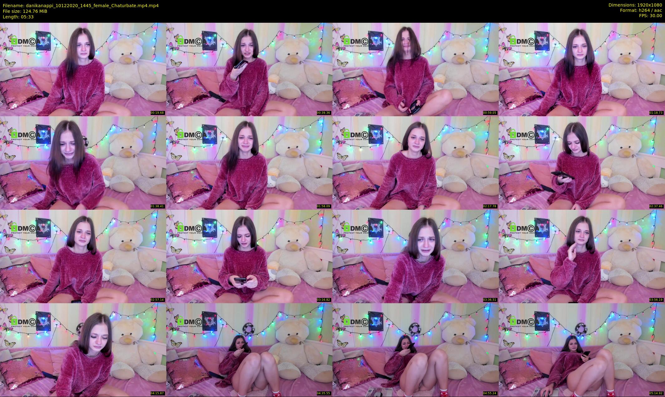 danikanappi — 6 minute Chaturbate female cam show recording, 1080p, Dec 10, 2020