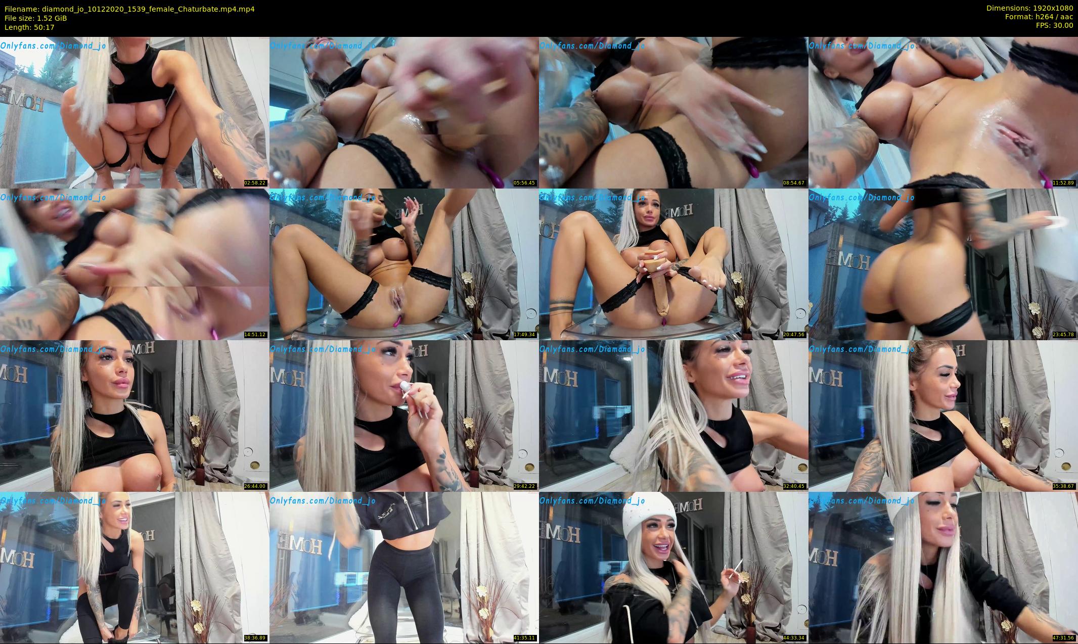 diamond_jo — 51 minute Chaturbate female cam show recording, 1080p, Dec 10, 2020
