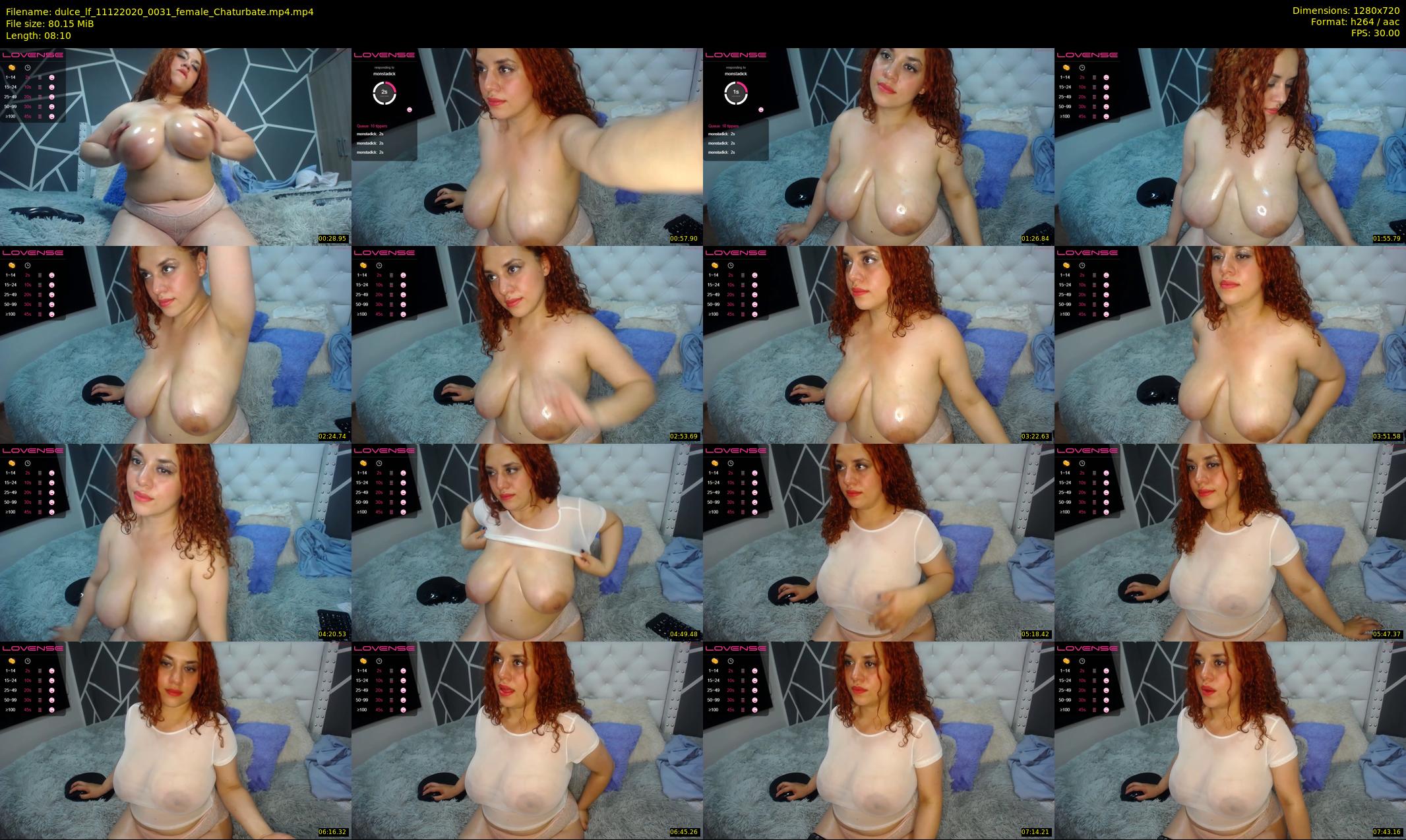 dulce_lf — 9 minute Chaturbate female cam show recording, 720p, Dec 11, 2020