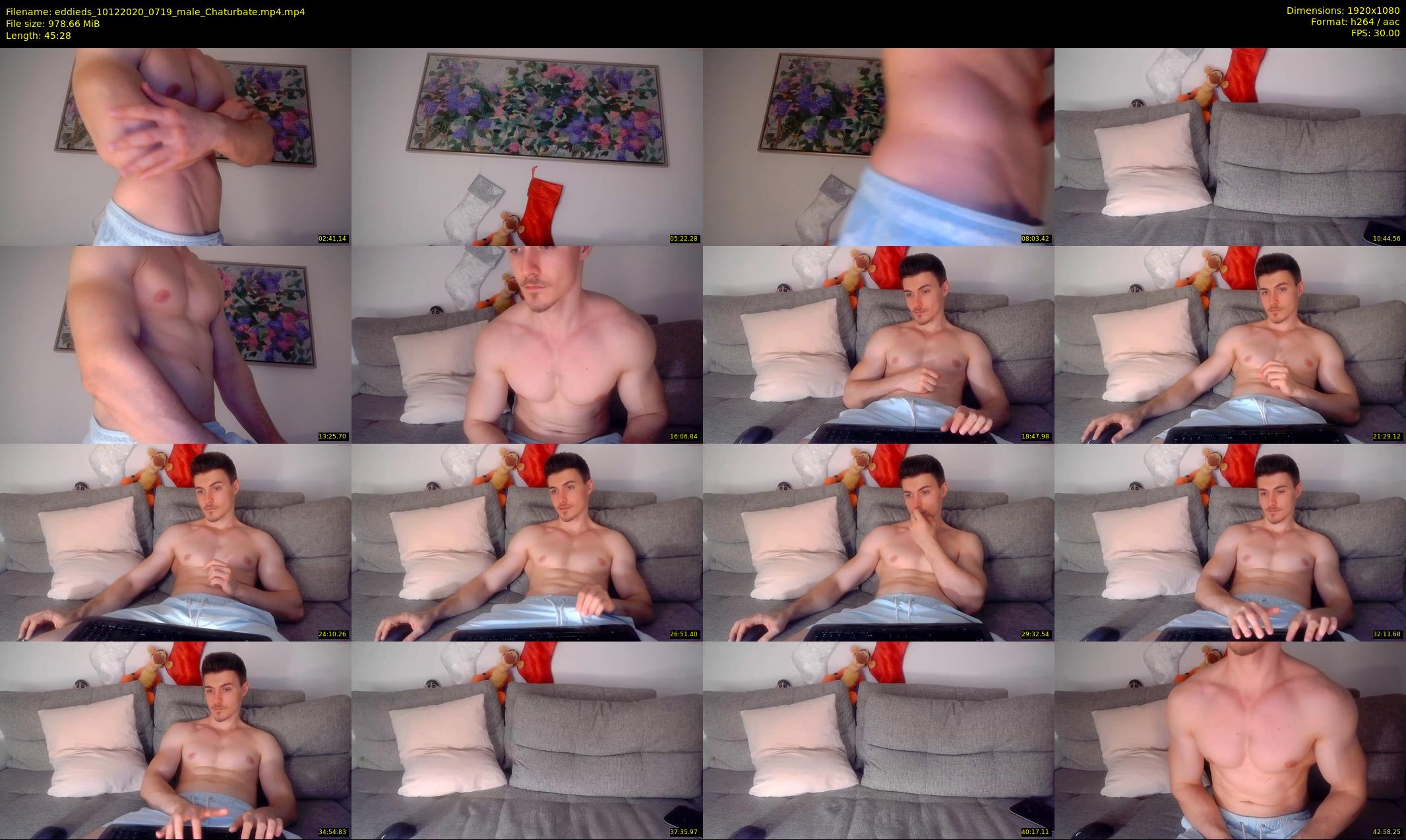 eddieds — 46 minute Chaturbate male cam show recording, 1080p, Dec 10, 2020
