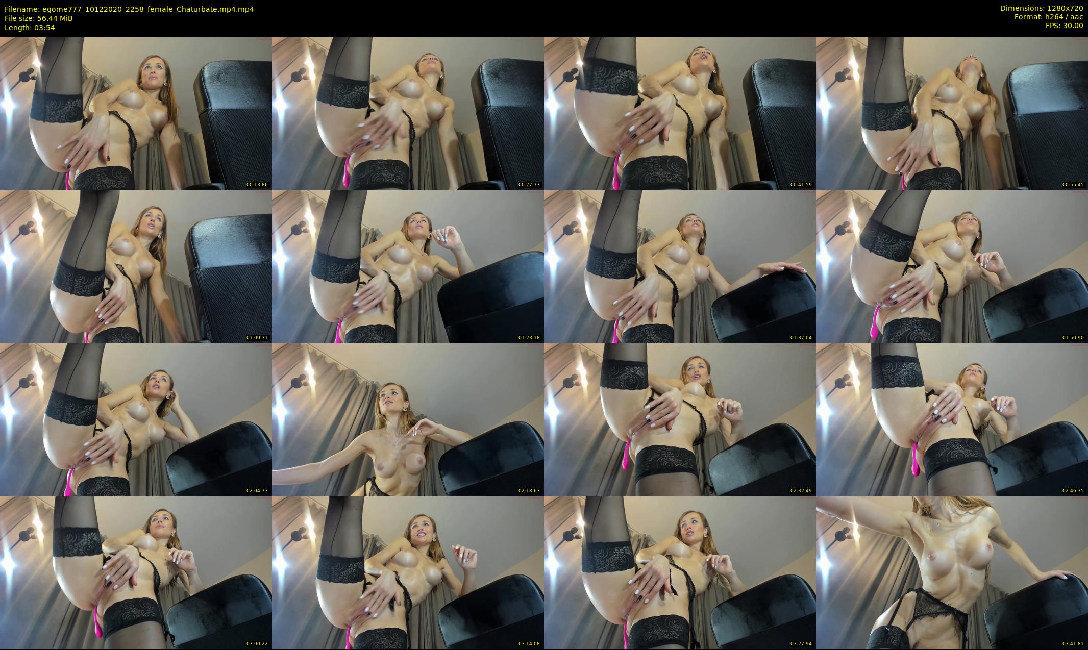 egome777 — 4 minute Chaturbate female cam show recording, 720p, Dec 10, 2020