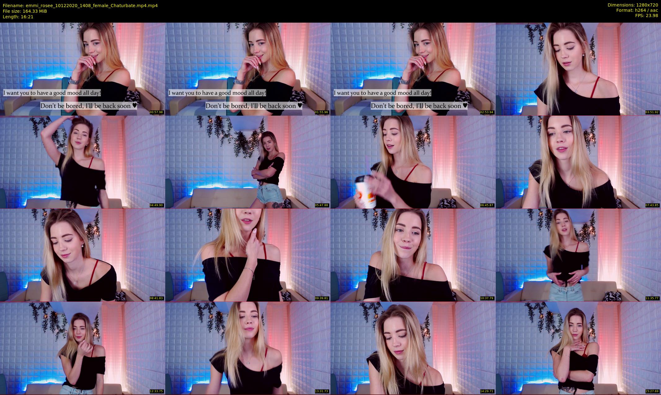 emmi_rosee — 17 minute Chaturbate female cam show recording, 720p, Dec 10, 2020
