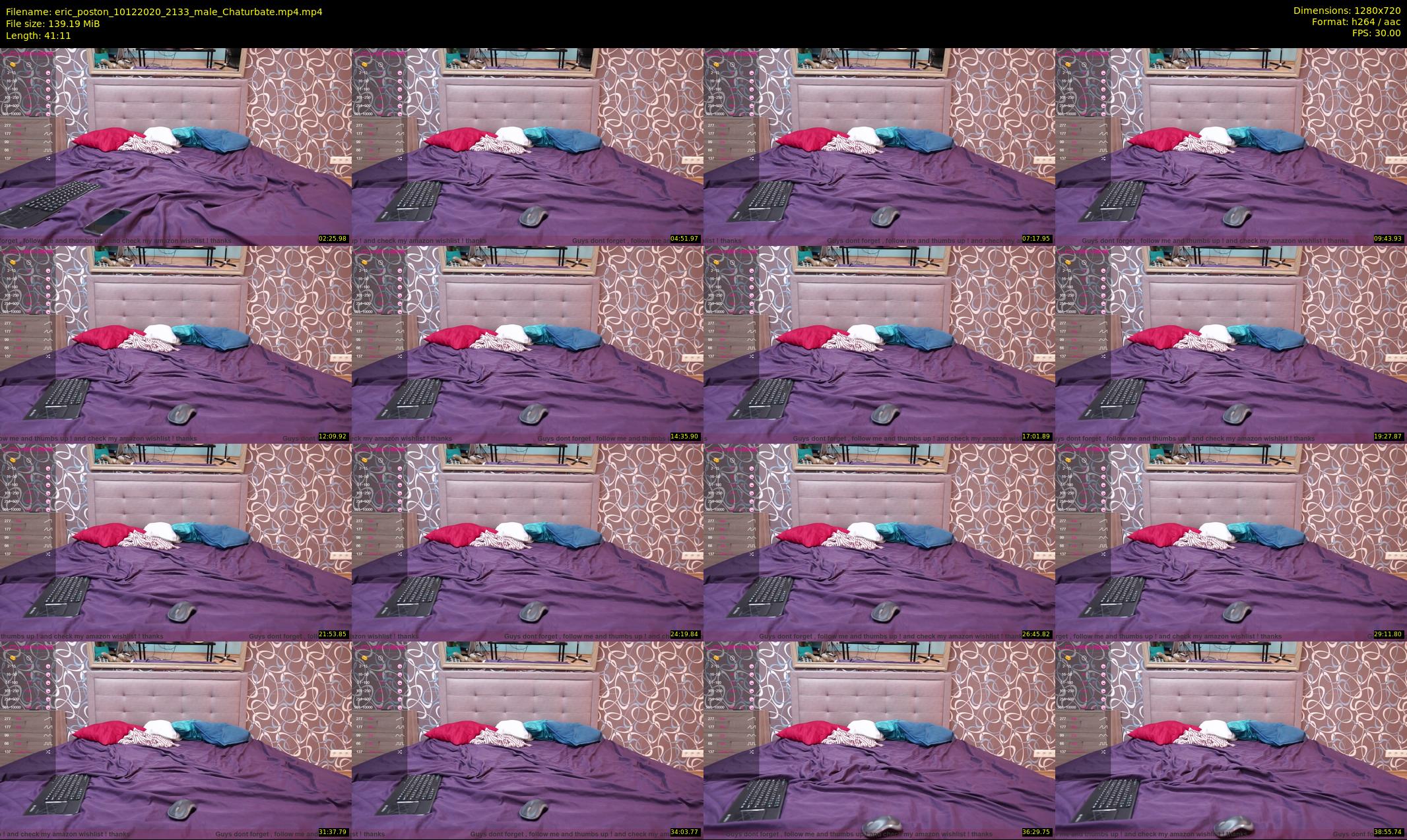 eric_poston — 42 minute Chaturbate male cam show recording, 720p, Dec 10, 2020
