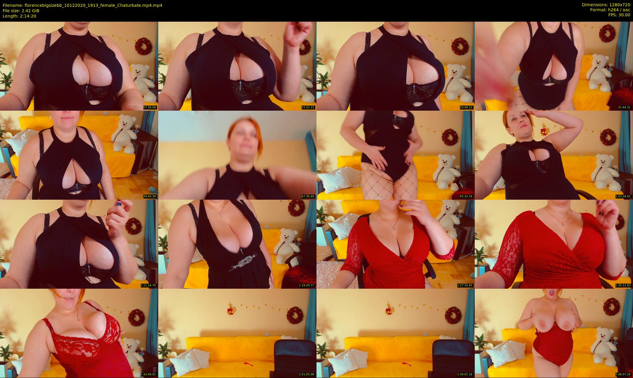 florencebigsizebb — 135 minute Chaturbate female cam show recording, 720p, Dec 10, 2020