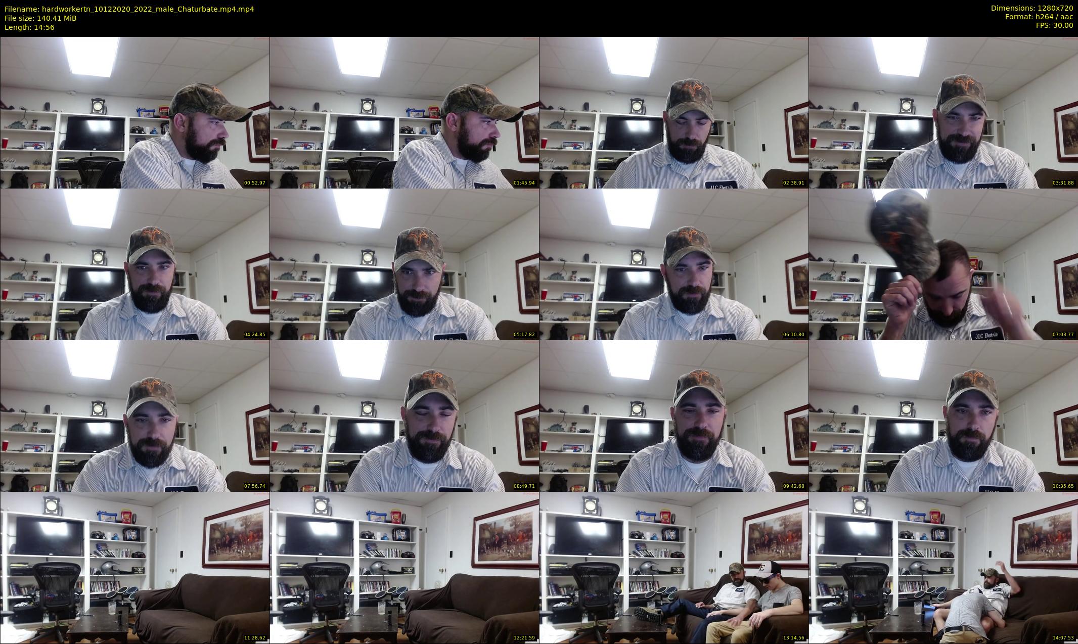 hardworkertn — 15 minute Chaturbate male cam show recording, 720p, Dec 10, 2020