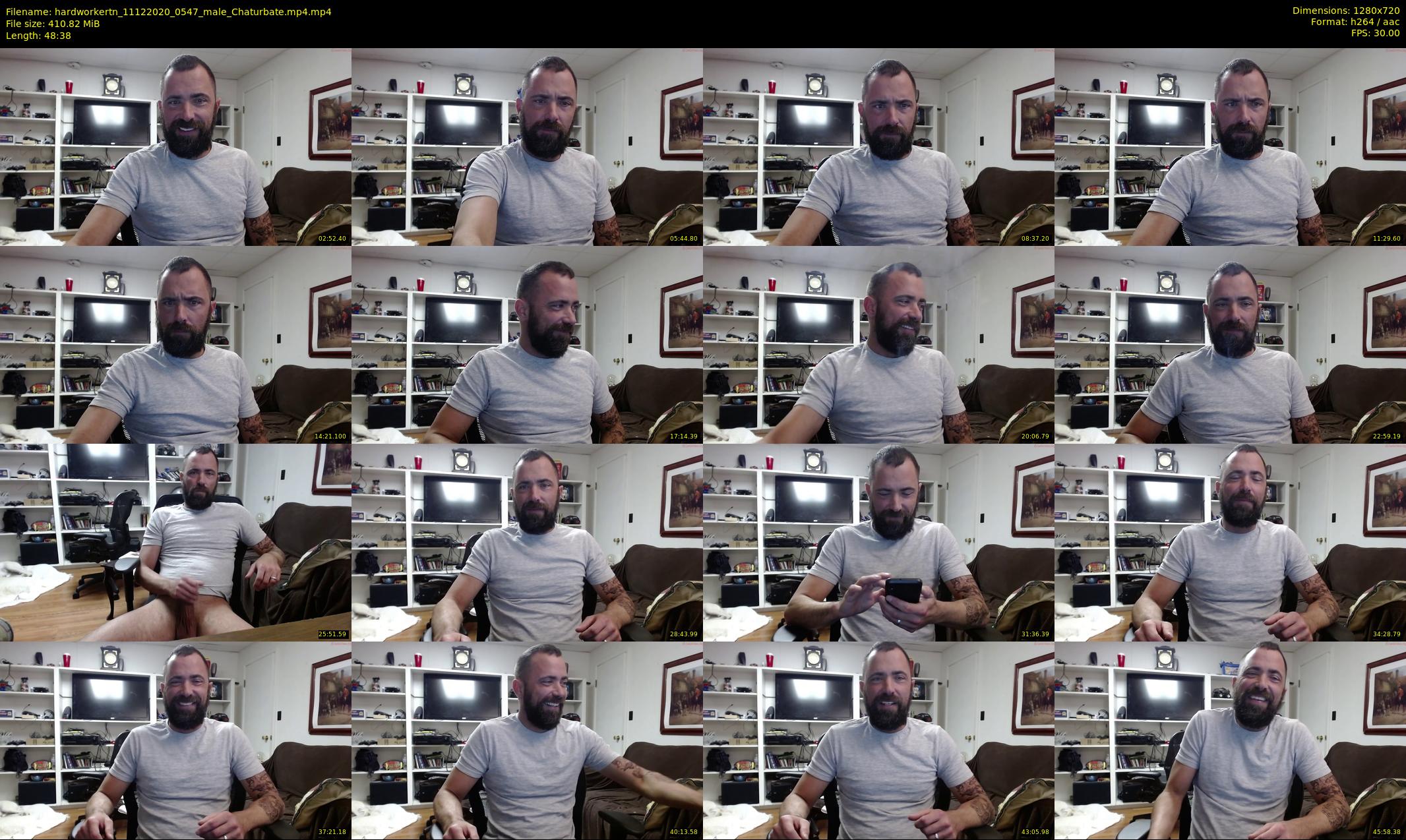 hardworkertn — 49 minute Chaturbate male cam show recording, 720p, Dec 11, 2020