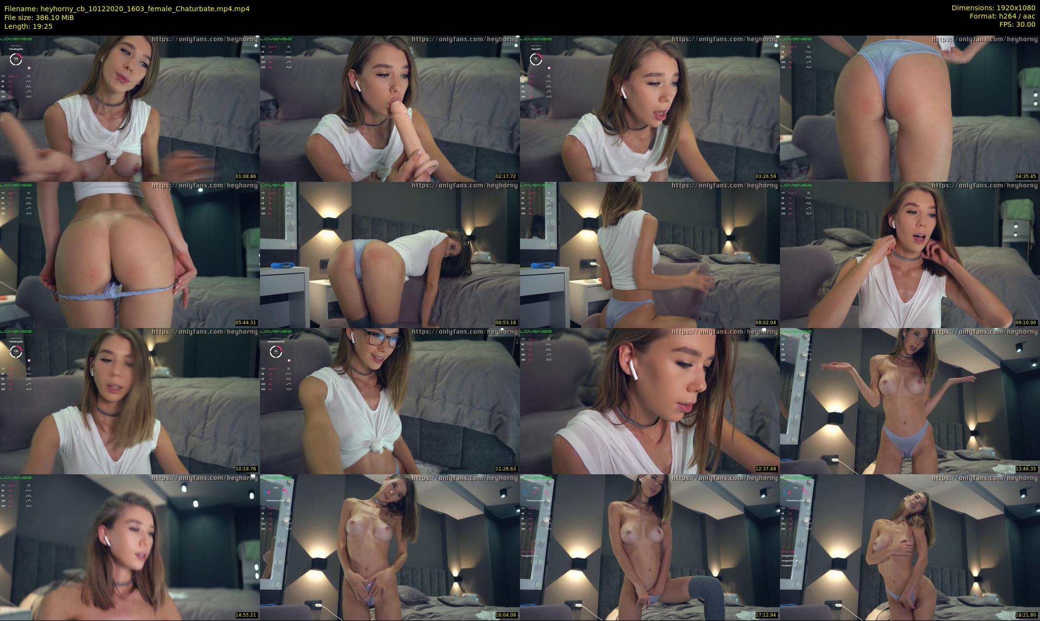 heyhorny_cb — 20 minute Chaturbate couple cam show recording, 1080p, Dec 10, 2020