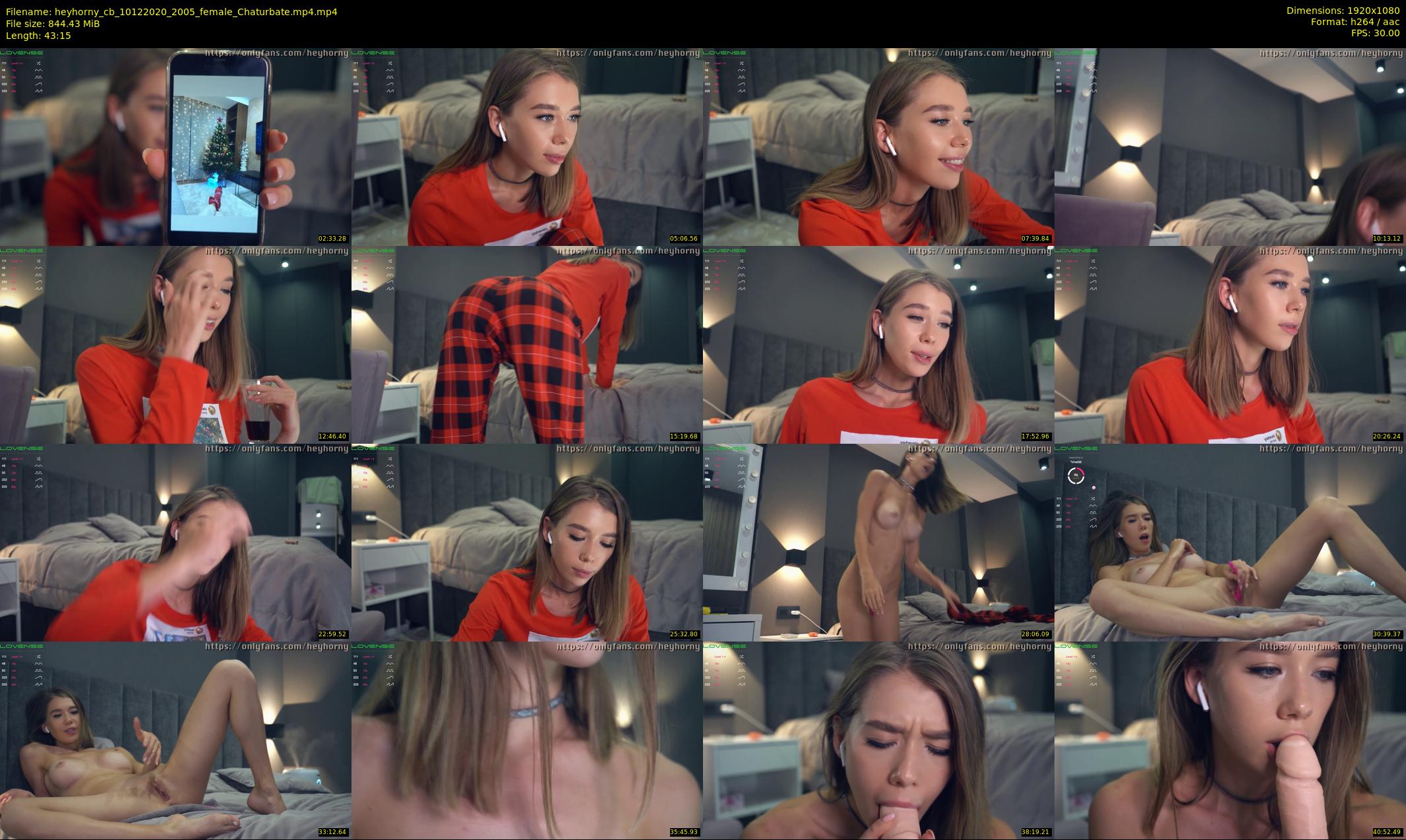 heyhorny_cb — 44 minute Chaturbate couple cam show recording, 1080p, Dec 10, 2020
