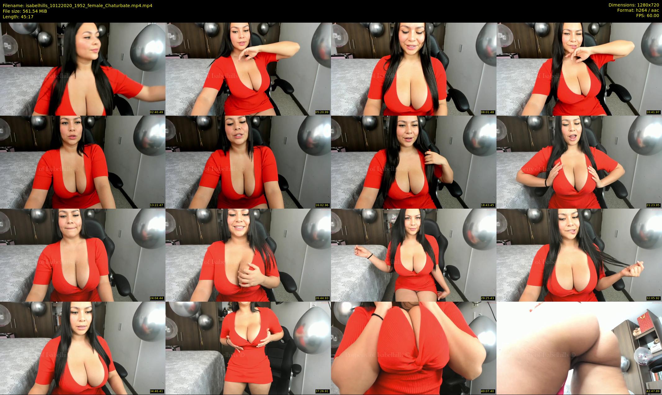isabelhills — 46 minute Chaturbate female cam show recording, 720p, Dec 10, 2020