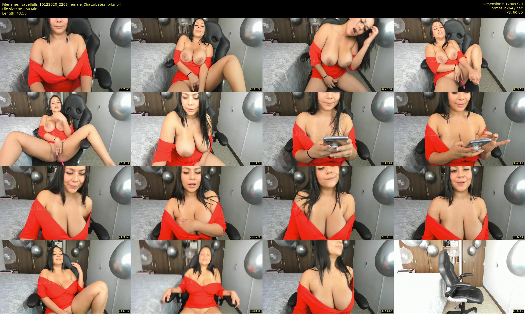 isabelhills — 44 minute Chaturbate female cam show recording, 720p, Dec 10, 2020