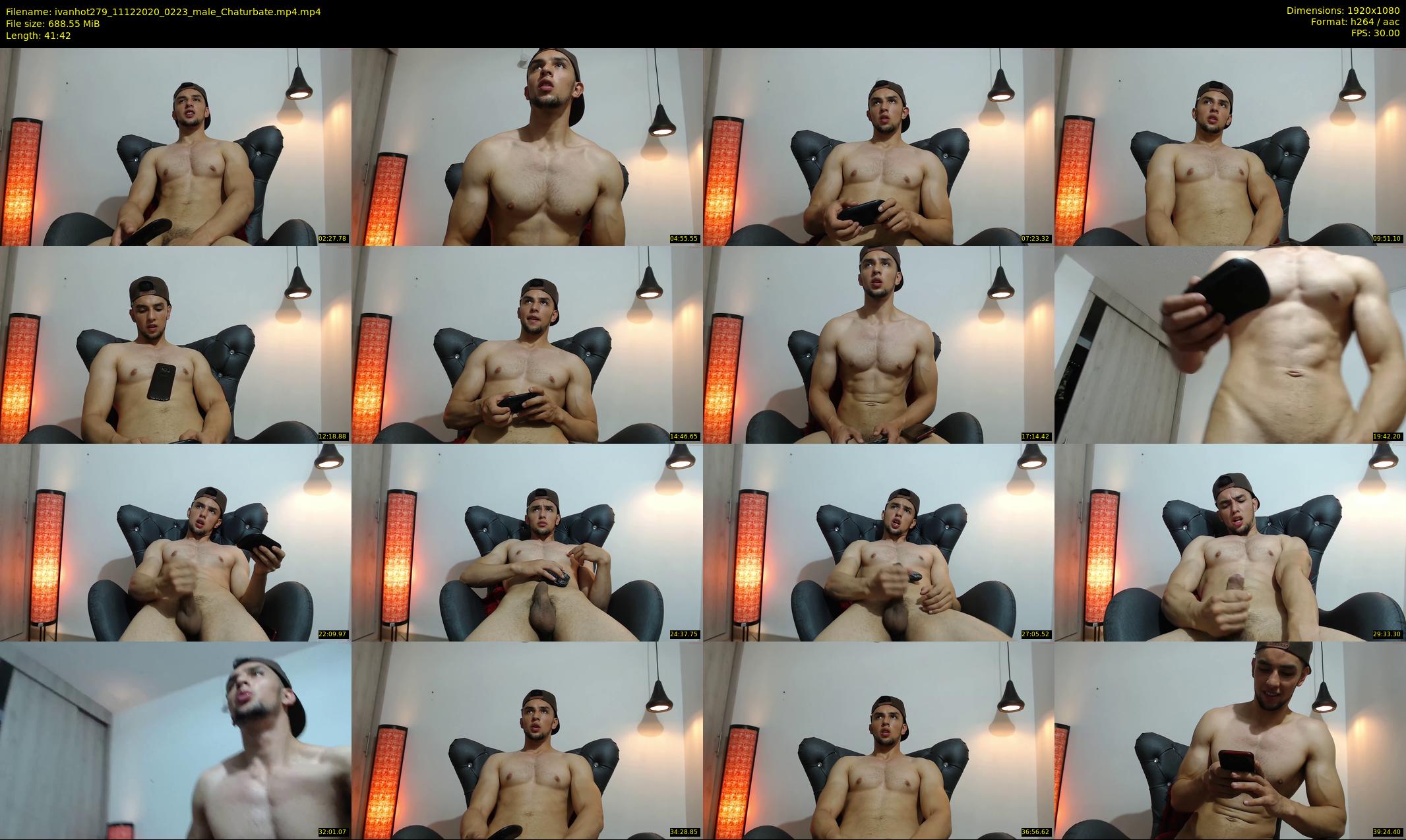 ivanhot279 — 42 minute Chaturbate male cam show recording, 1080p, Dec 11, 2020
