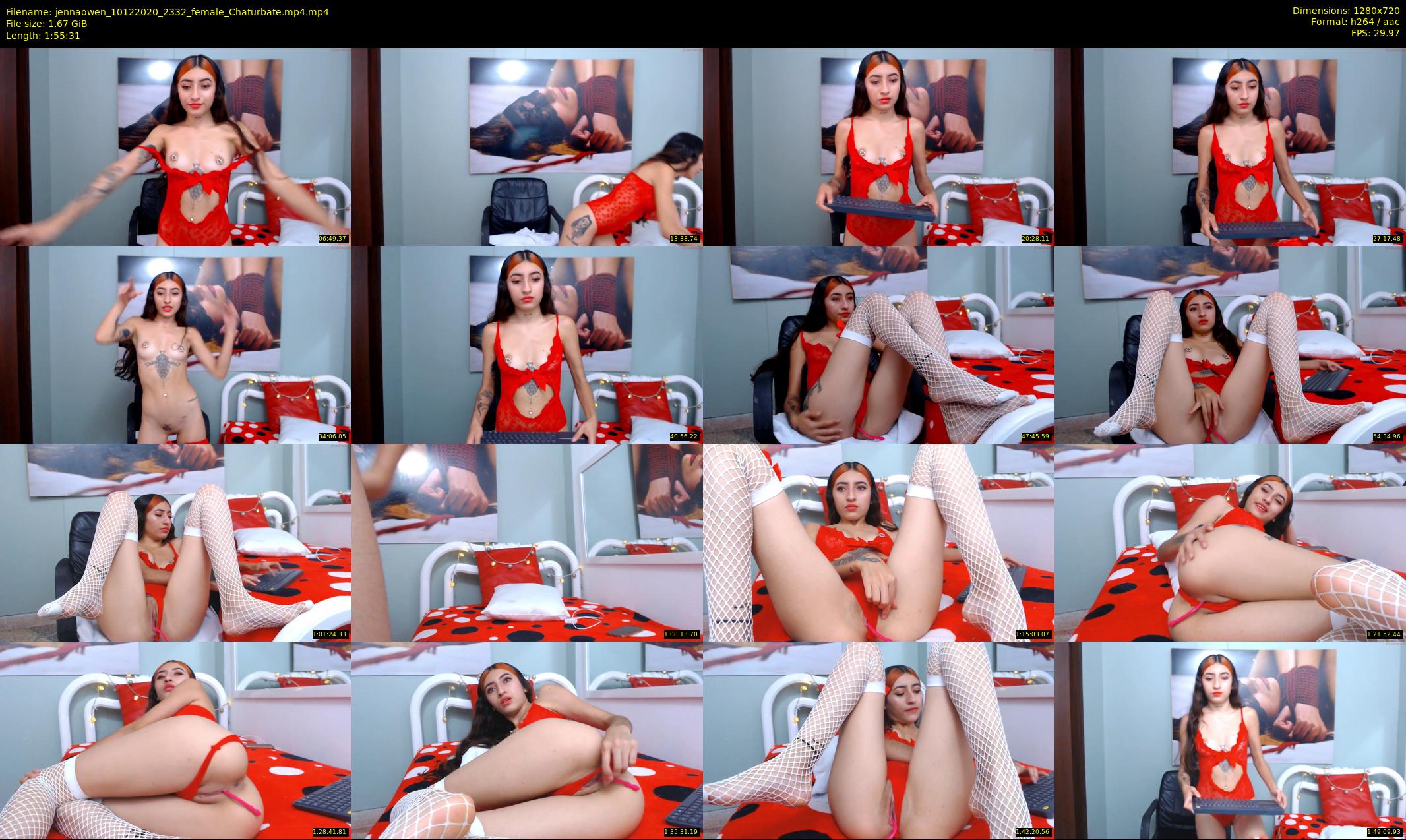 jennaowen — 116 minute Chaturbate female cam show recording, 720p, Dec 10, 2020