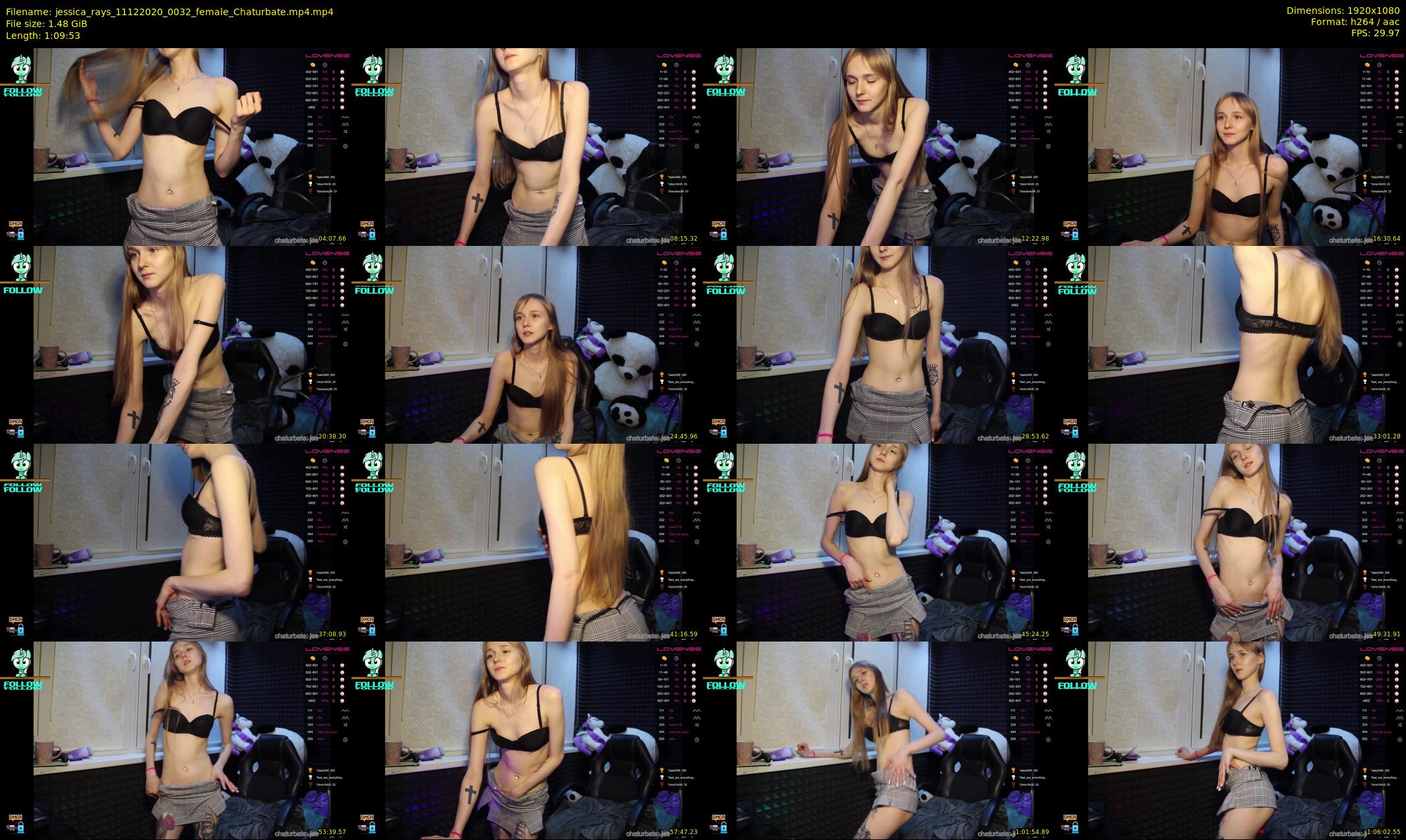 jessica_rays — 70 minute Chaturbate couple cam show recording, 1080p, Dec 11, 2020