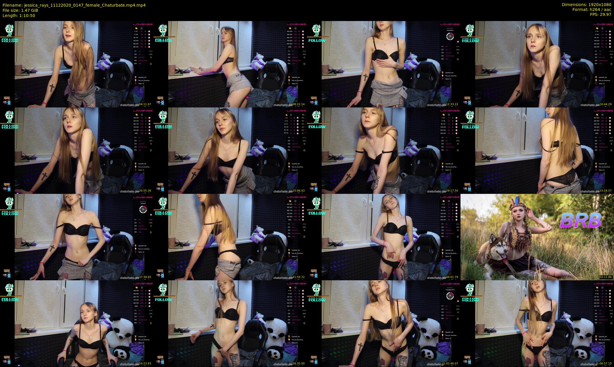 jessica_rays — 71 minute Chaturbate couple cam show recording, 1080p, Dec 11, 2020
