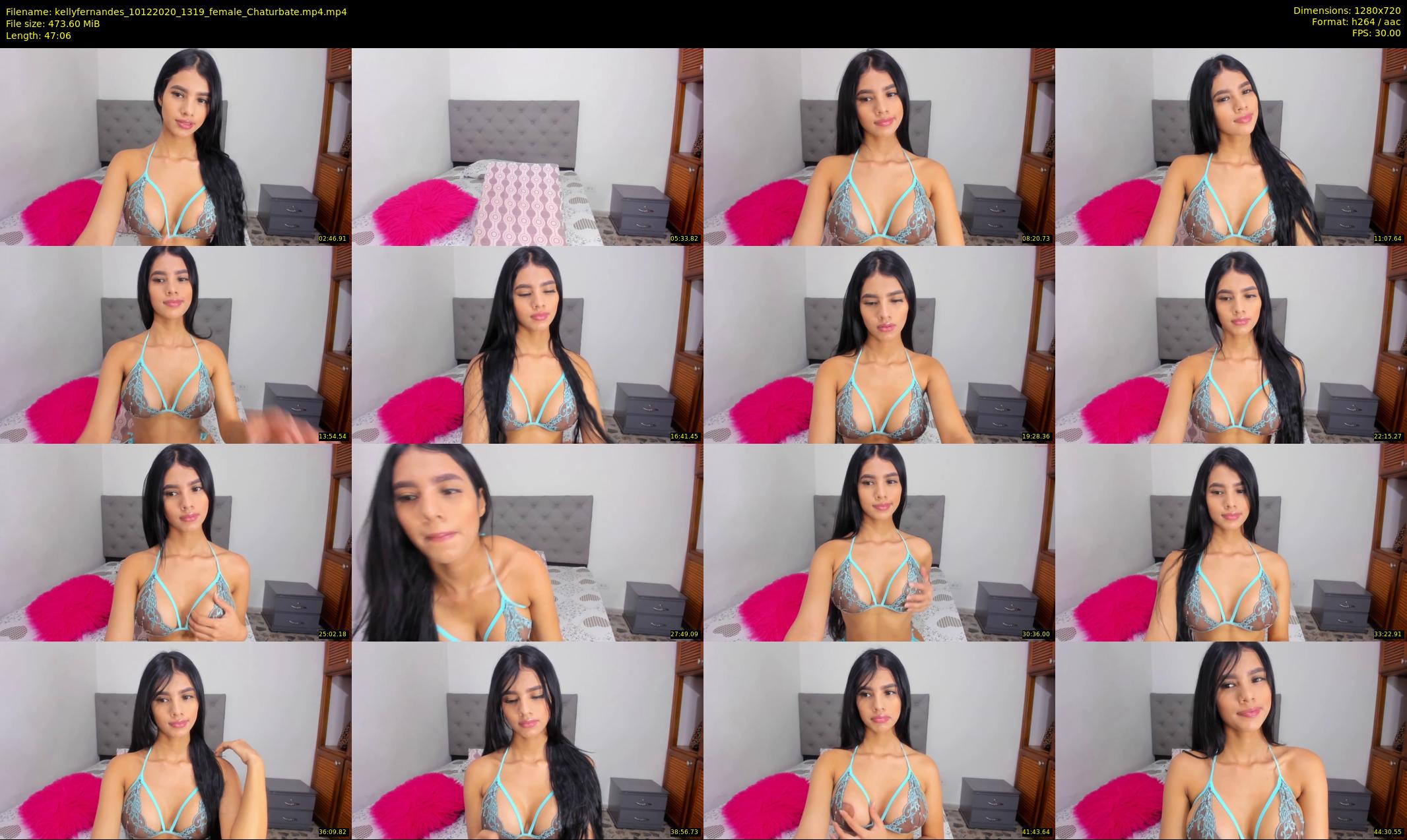 kellyfernandes — 48 minute Chaturbate female cam show recording, 720p, Dec 10, 2020