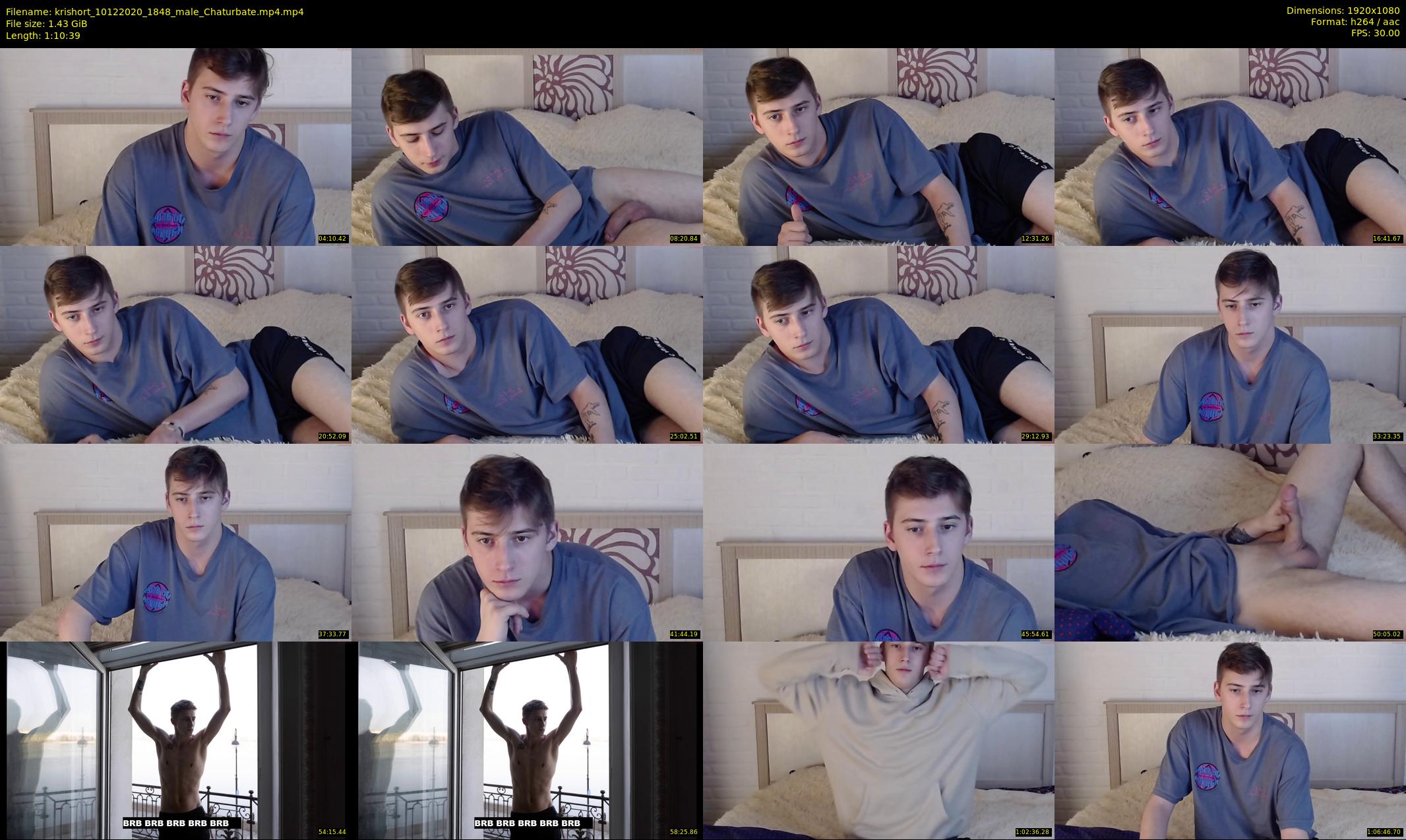 krishort — 71 minute Chaturbate male cam show recording, 1080p, Dec 10, 2020