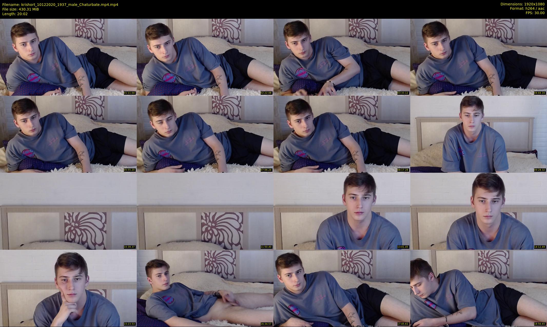 krishort — 21 minute Chaturbate male cam show recording, 1080p, Dec 10, 2020